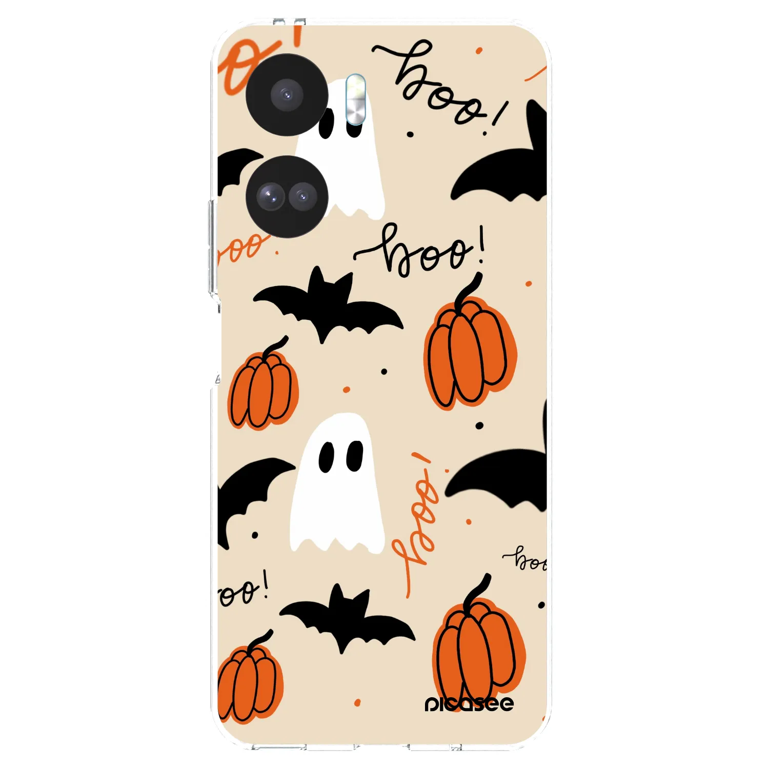 Picasee silikonový průhledný obal pro Honor 90 Lite 5G - Halloween 26