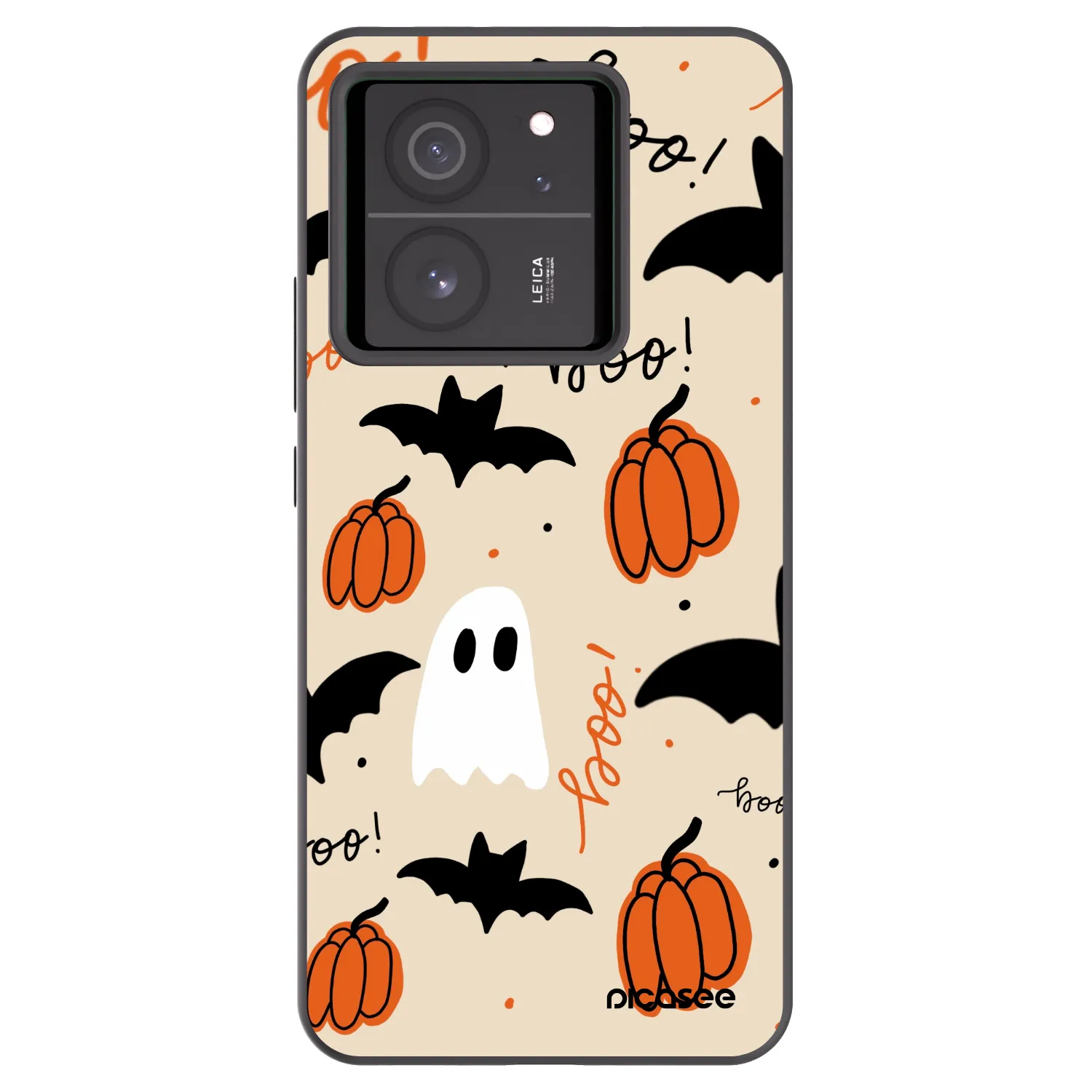 Picasee silikonový černý obal pro Xiaomi 13T Pro - Halloween 26