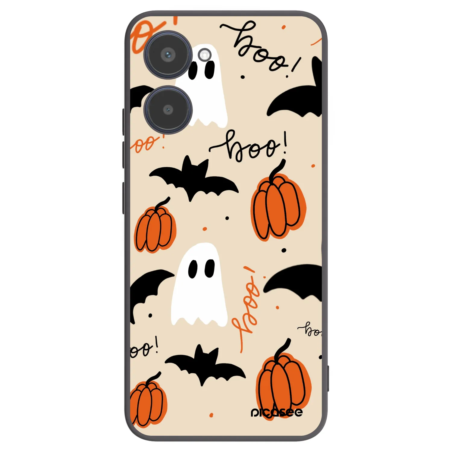 Picasee silikonový černý obal pro Realme 10 4G - Halloween 26