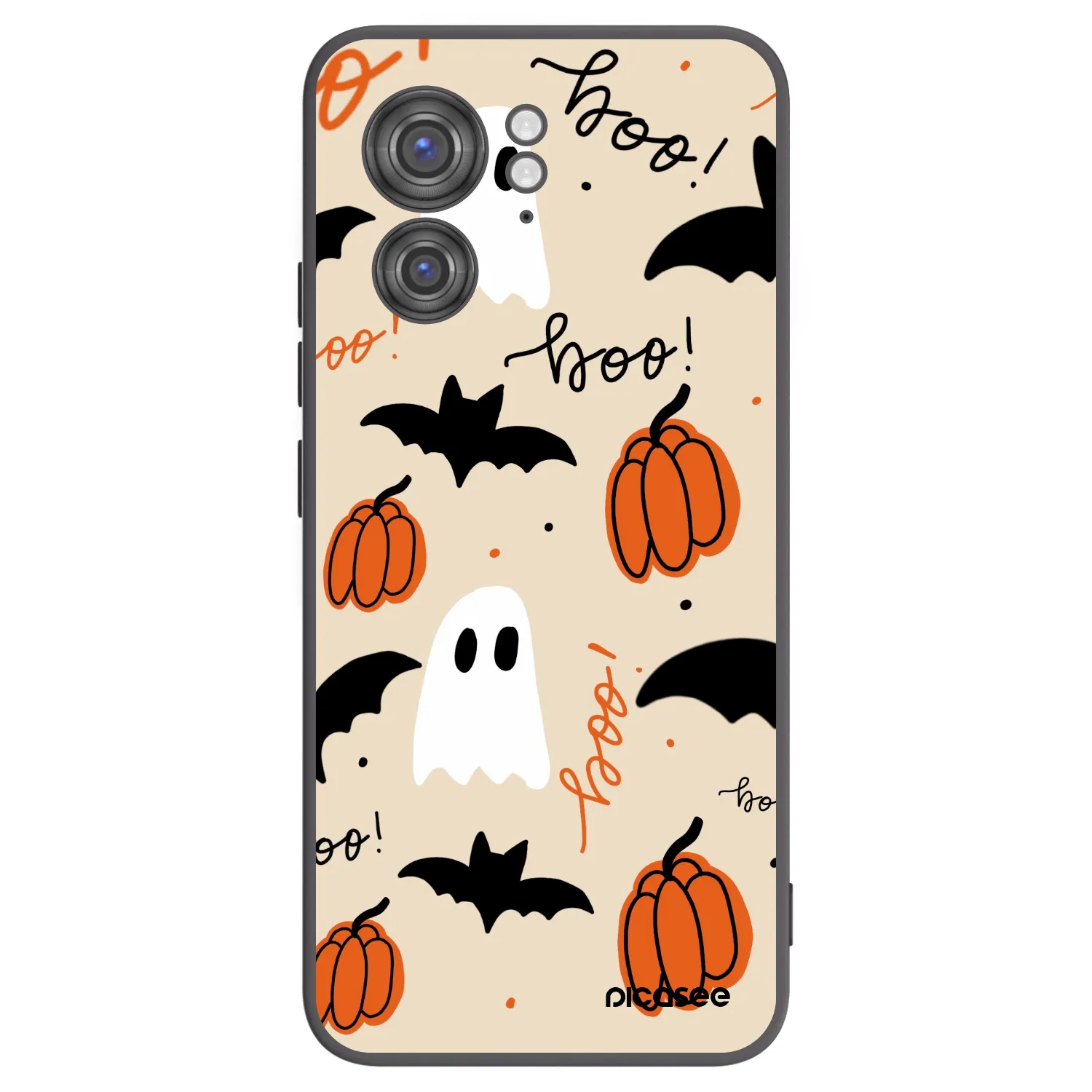 Picasee silikonový černý obal pro Motorola Edge 40 - Halloween 26