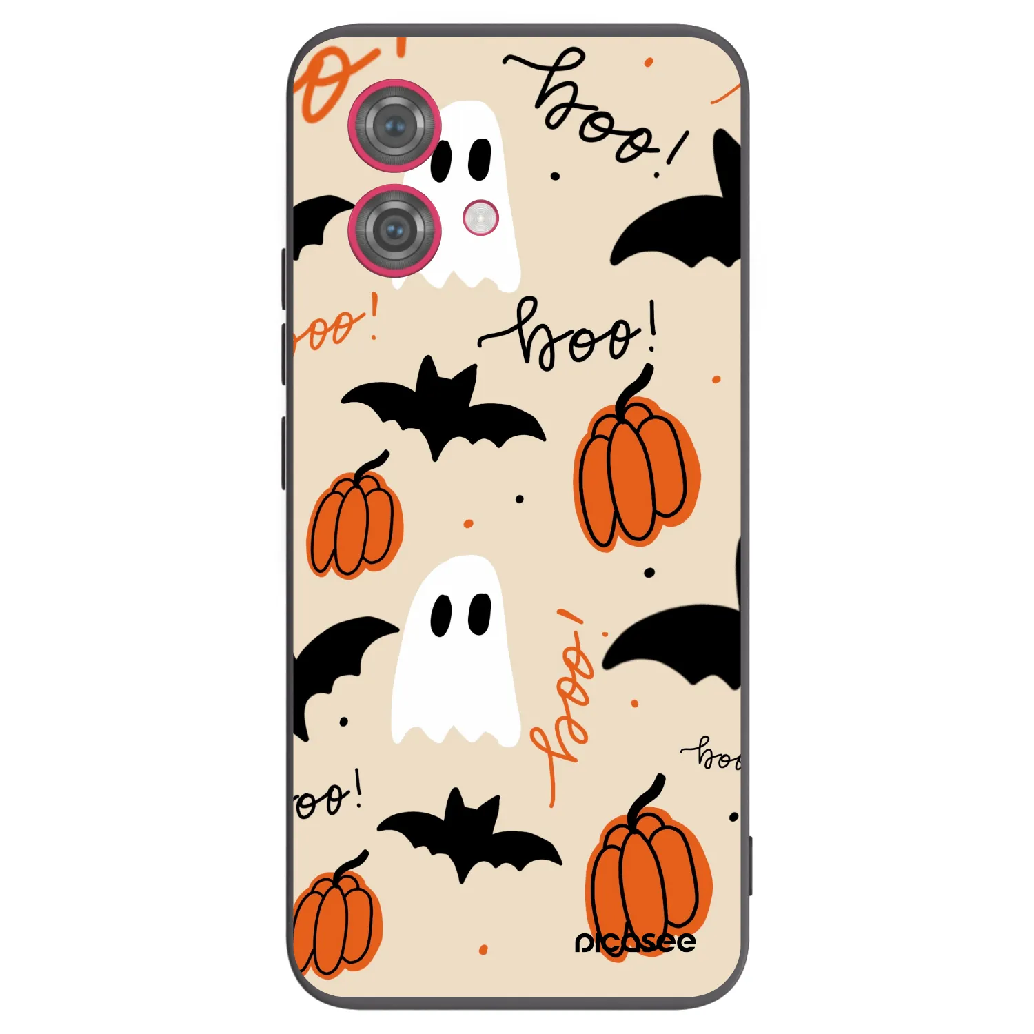 Picasee silikonový černý obal pro Motorola Moto G84 5G - Halloween 26
