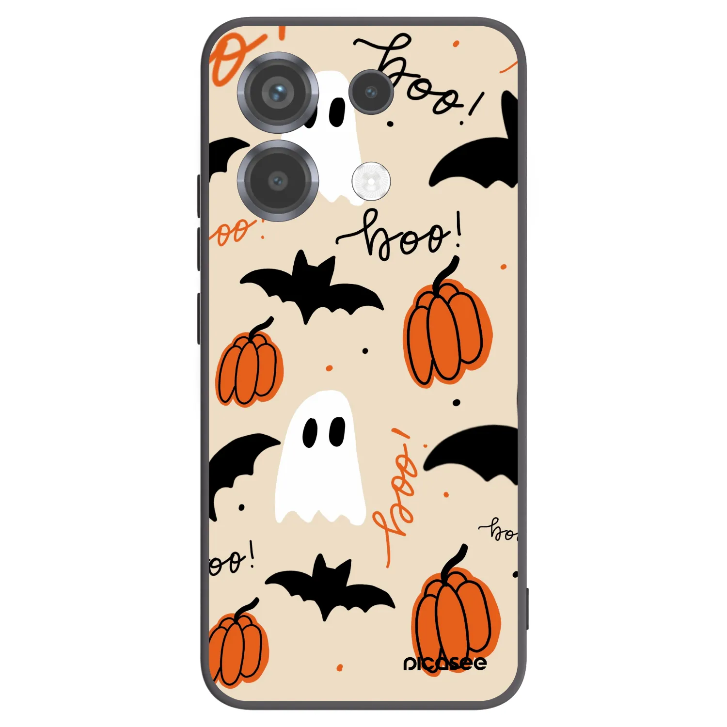 Picasee silikonový černý obal pro Xiaomi Poco X6 - Halloween 26