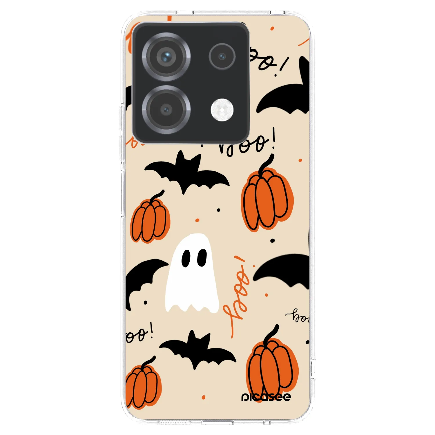 Picasee silikonový průhledný obal pro Xiaomi Poco X6 - Halloween 26