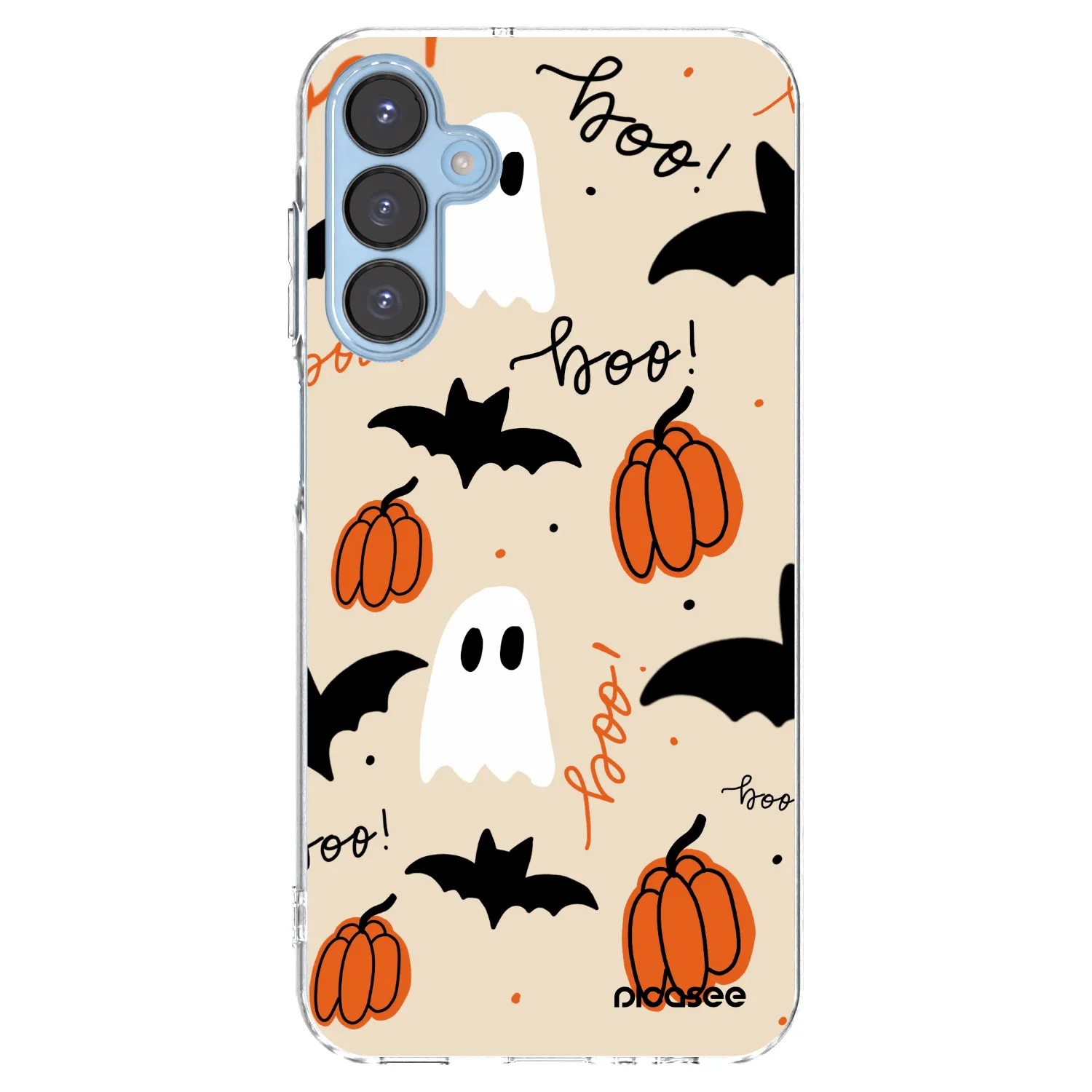 Picasee silikonový průhledný obal pro Samsung Galaxy A15 A156B 5G - Halloween 26