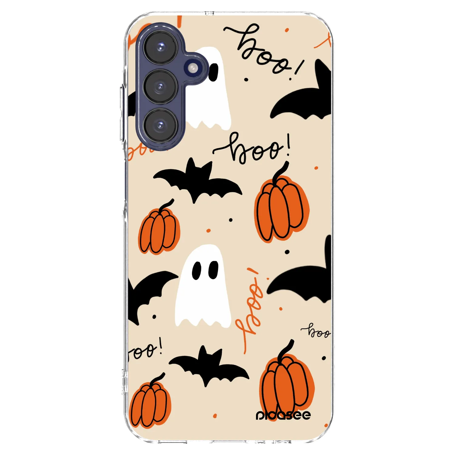 Picasee silikonový průhledný obal pro Samsung Galaxy A15 A155F 4G - Halloween 26