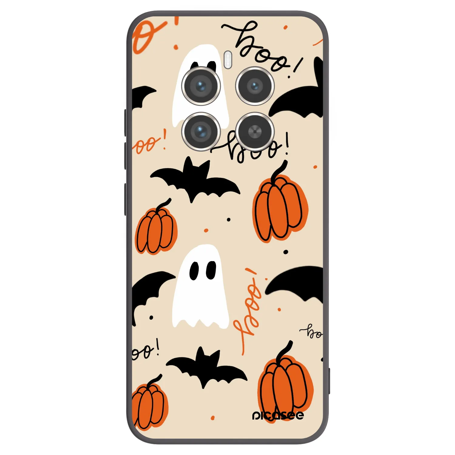 Picasee silikonový černý obal pro Realme 12 Pro 5G - Halloween 26
