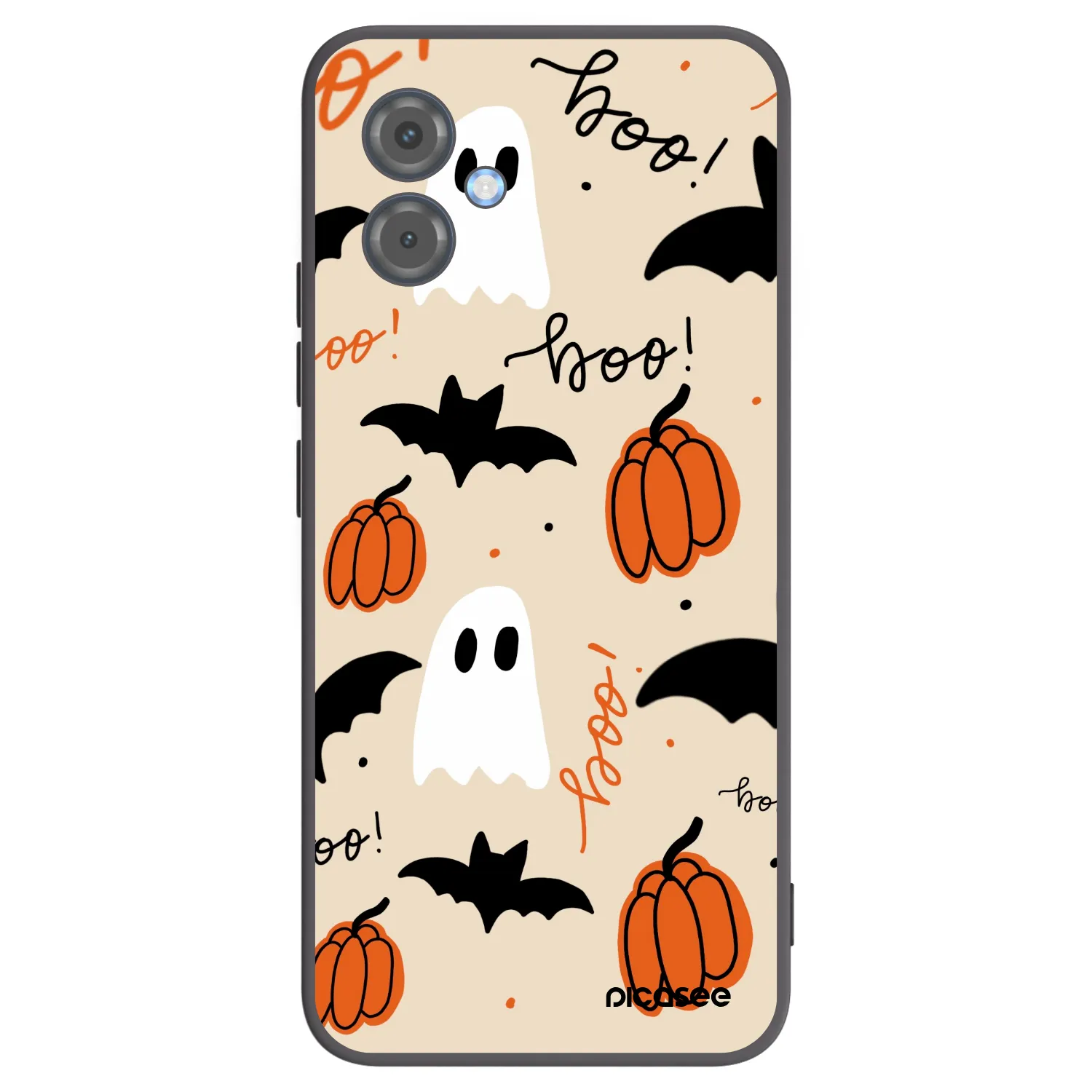 Picasee silikonový černý obal pro Motorola Moto G14 - Halloween 26