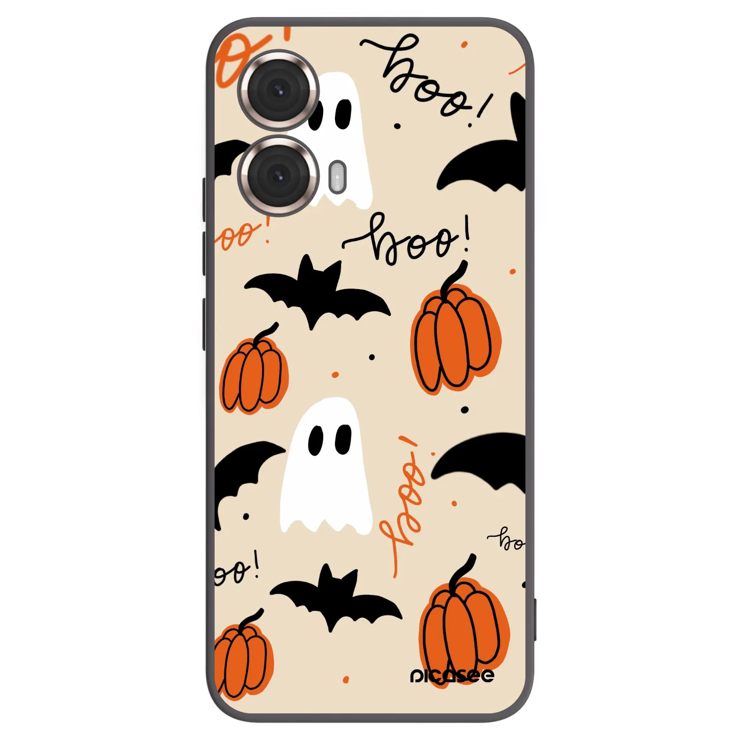 Picasee silikonový černý obal pro Motorola Moto G85 - Halloween 26
