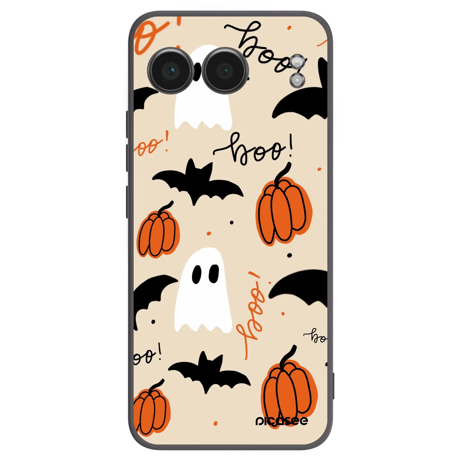 Picasee silikonový černý obal pro OnePlus Nord 4 - Halloween 26