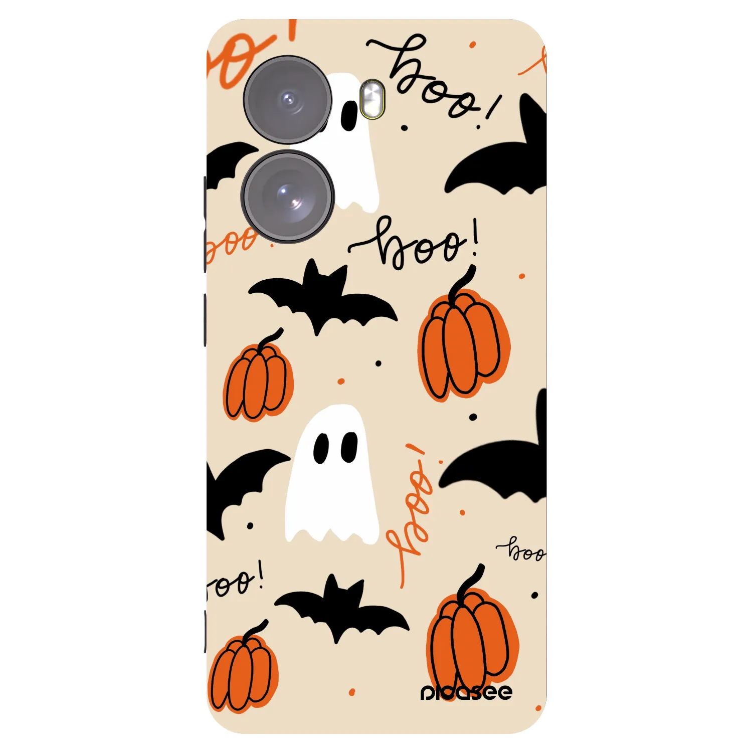Picasee silikonový černý obal pro Xiaomi Poco X7 - Halloween 26