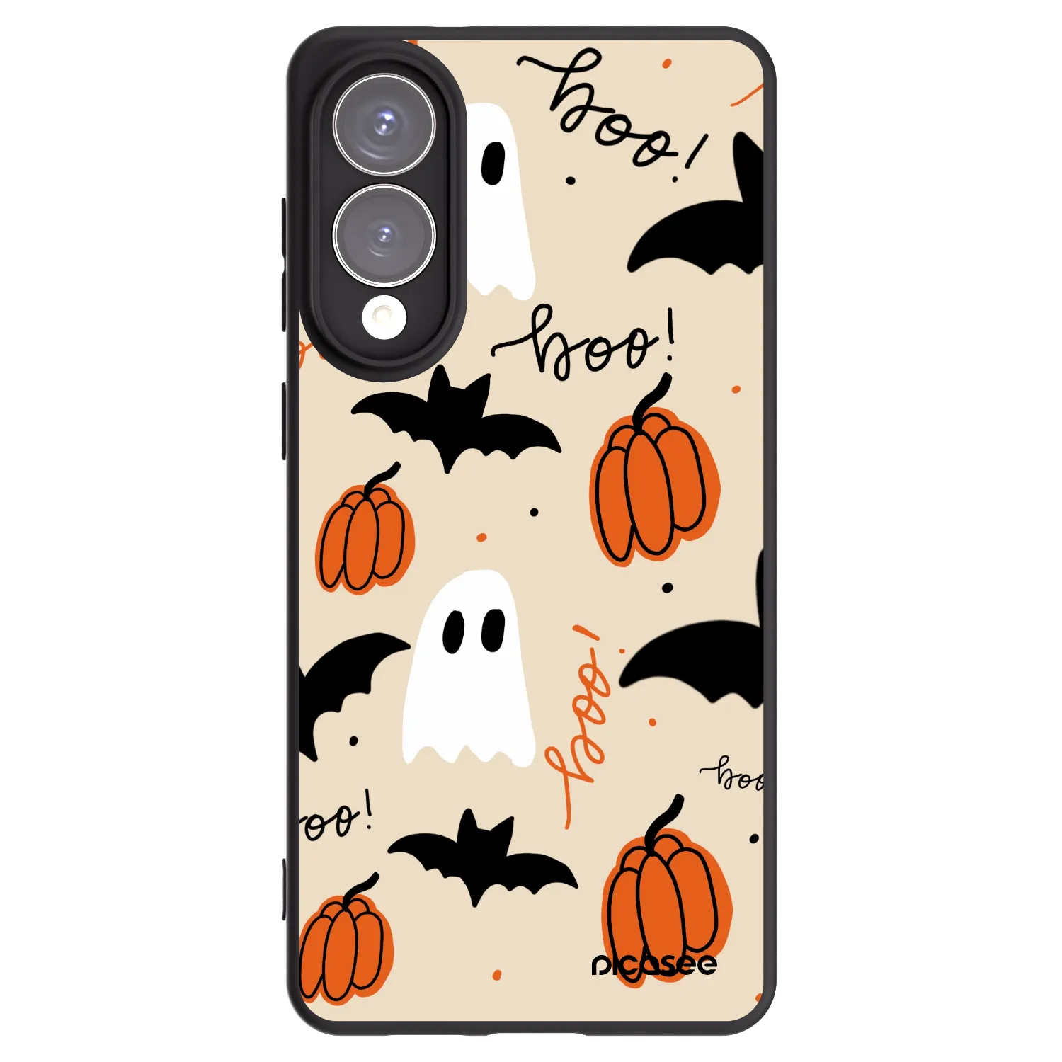 Picasee silikonový černý obal pro Samsung Galaxy S25 Edge 5G - Halloween 26