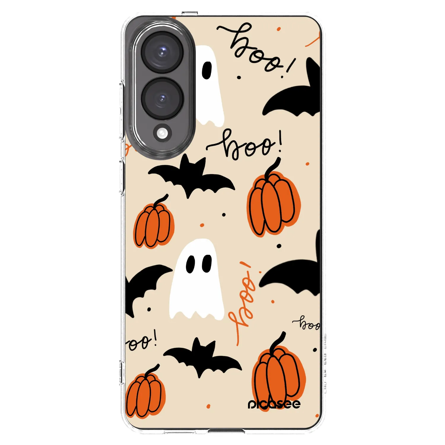 Picasee silikonový průhledný obal pro Samsung Galaxy S25 Edge 5G - Halloween 26