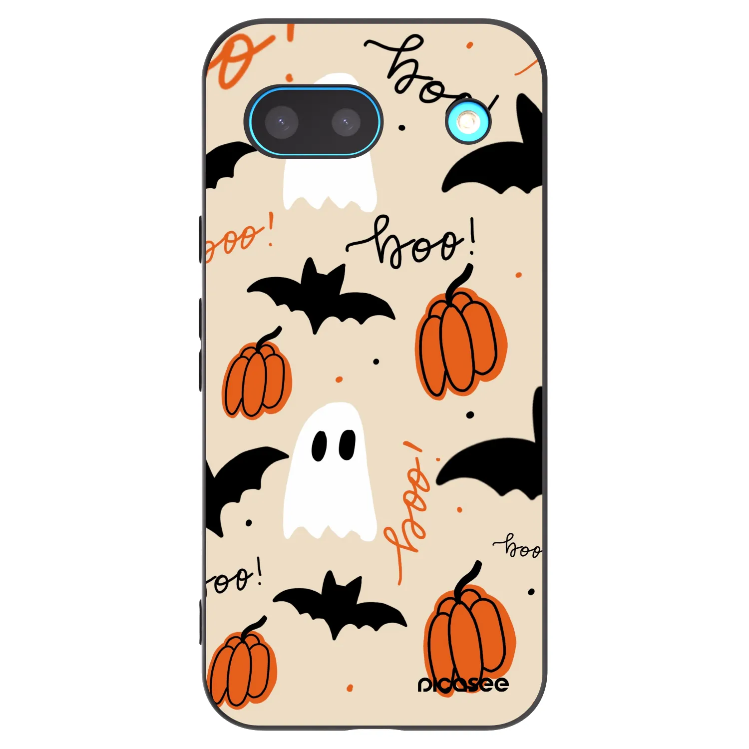 Picasee silikonový černý obal pro Google Pixel 8 - Halloween 26