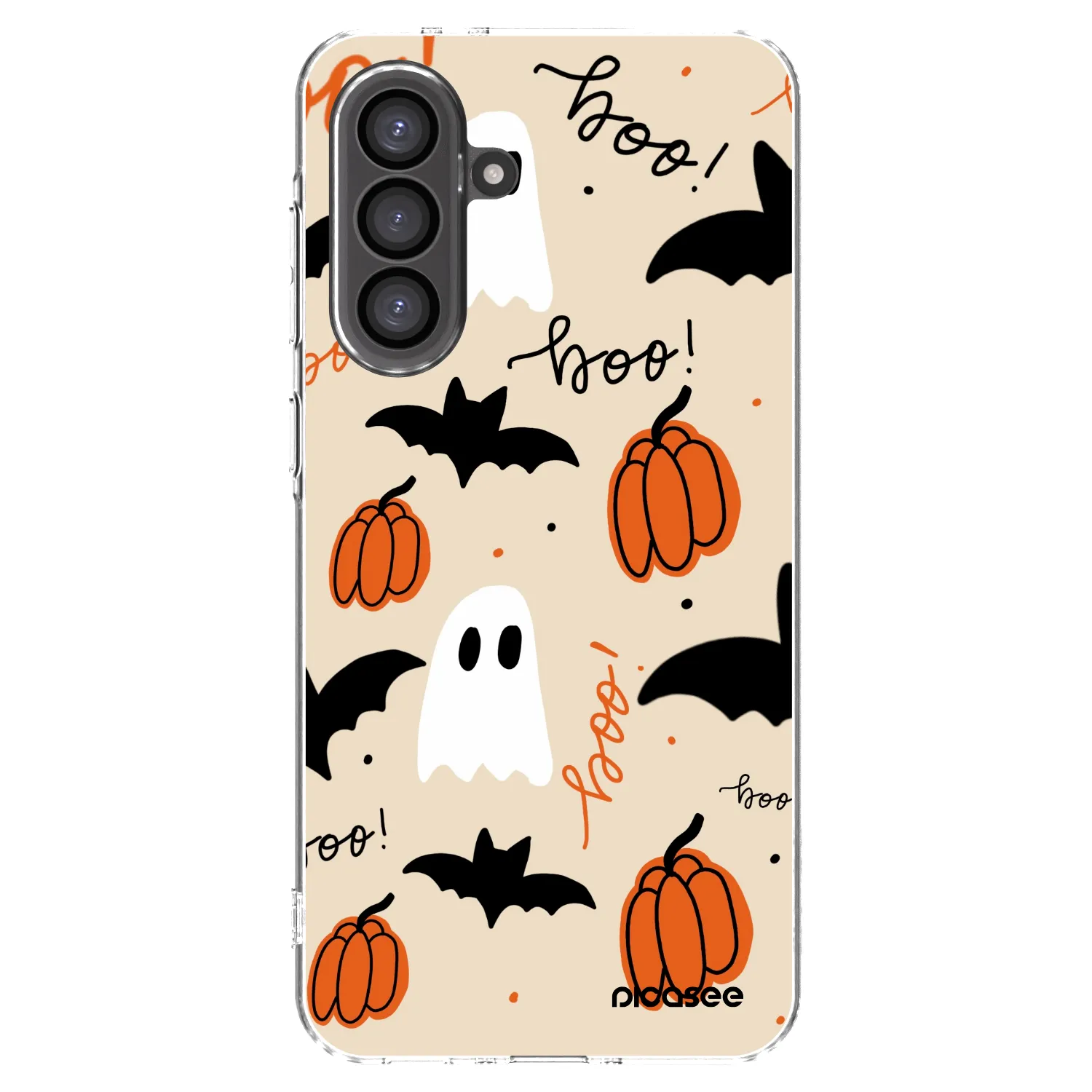 Picasee silikonový průhledný obal pro Samsung Galaxy A36 5G - Halloween 26
