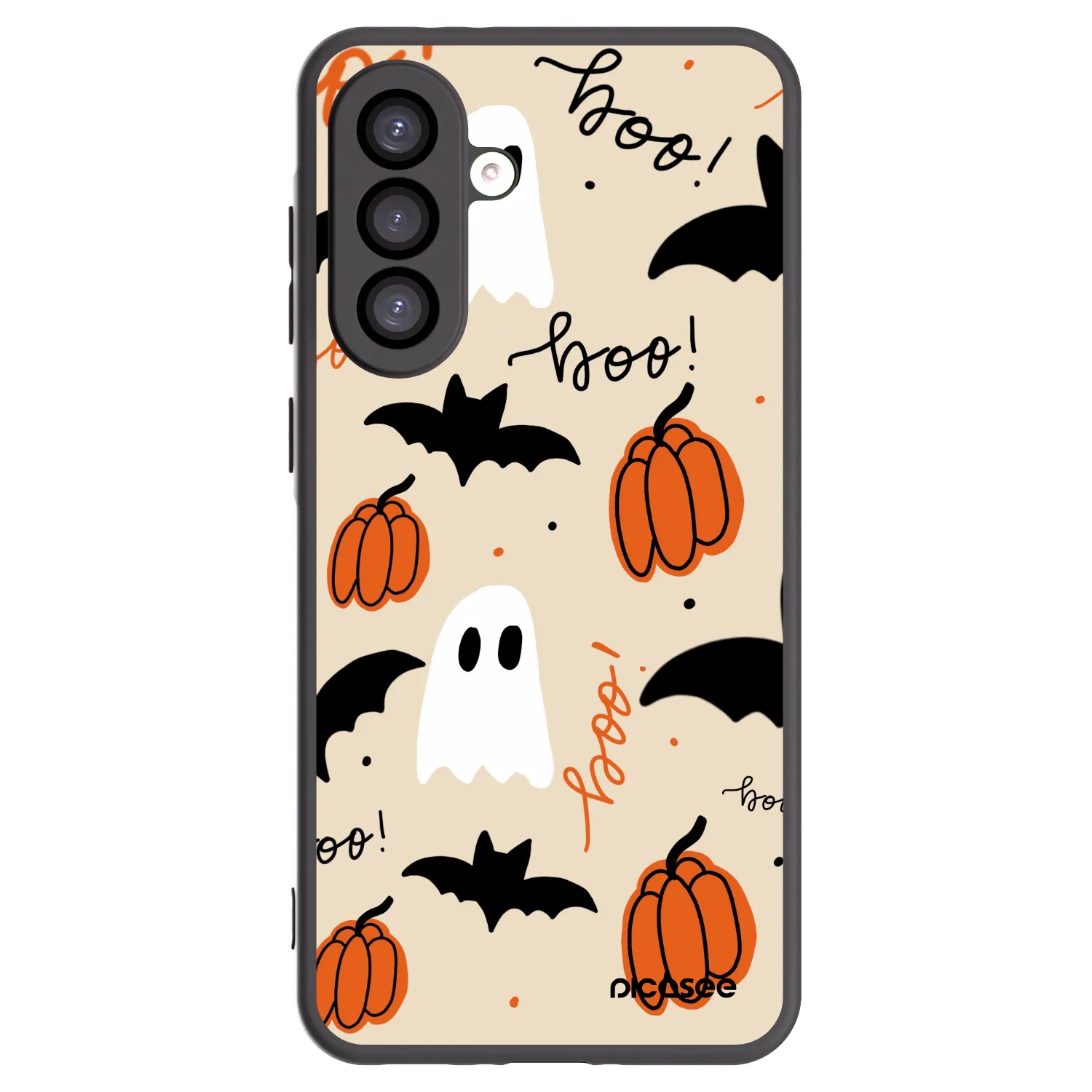 Picasee silikonový černý obal pro Samsung Galaxy A26 5G A266B - Halloween 26