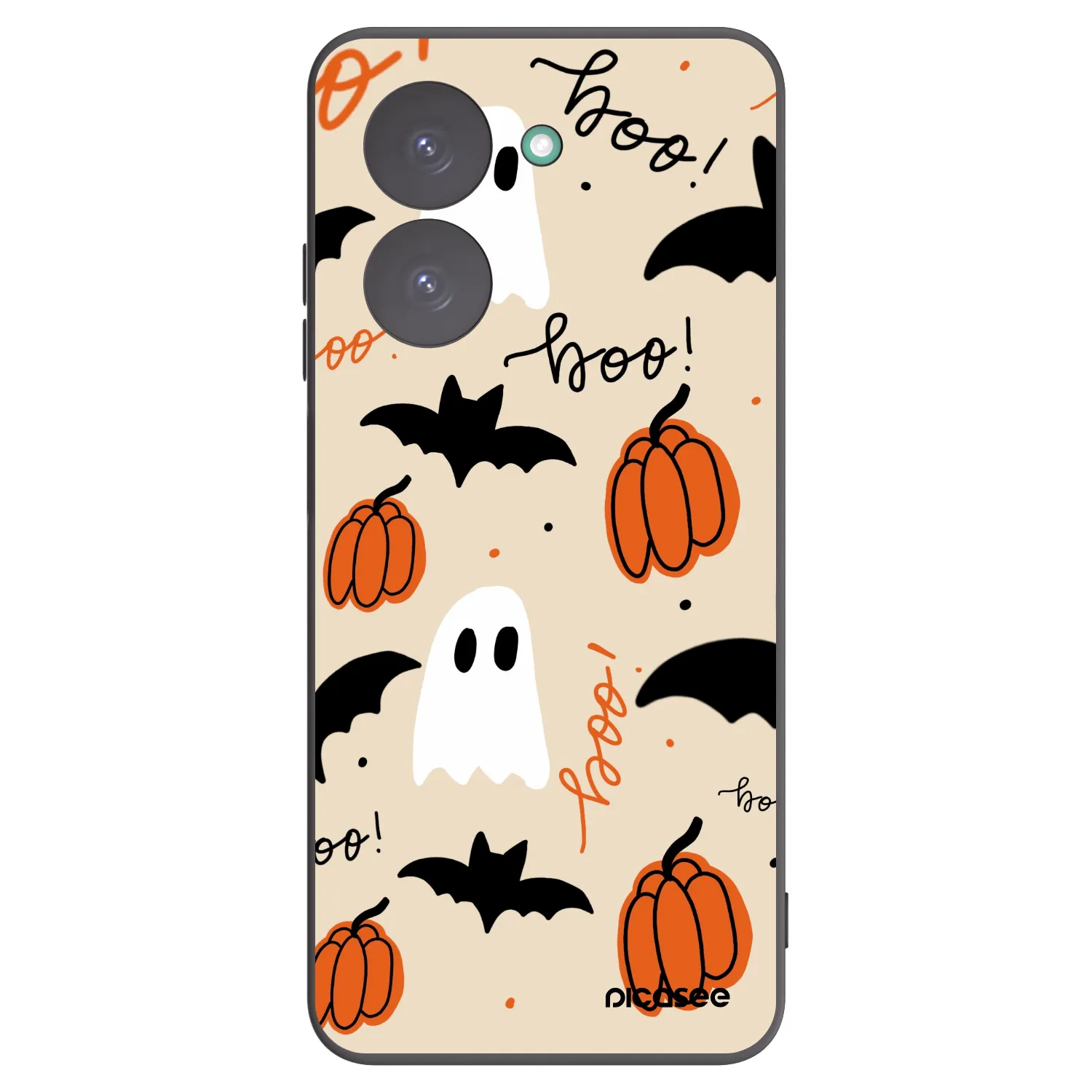 Picasee silikonový černý obal pro Xiaomi Redmi A5 - Halloween 26