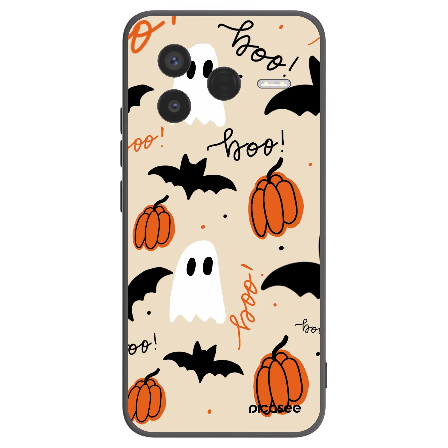 Picasee silikonový černý obal pro Xiaomi Poco F7 Pro 5G - Halloween 26