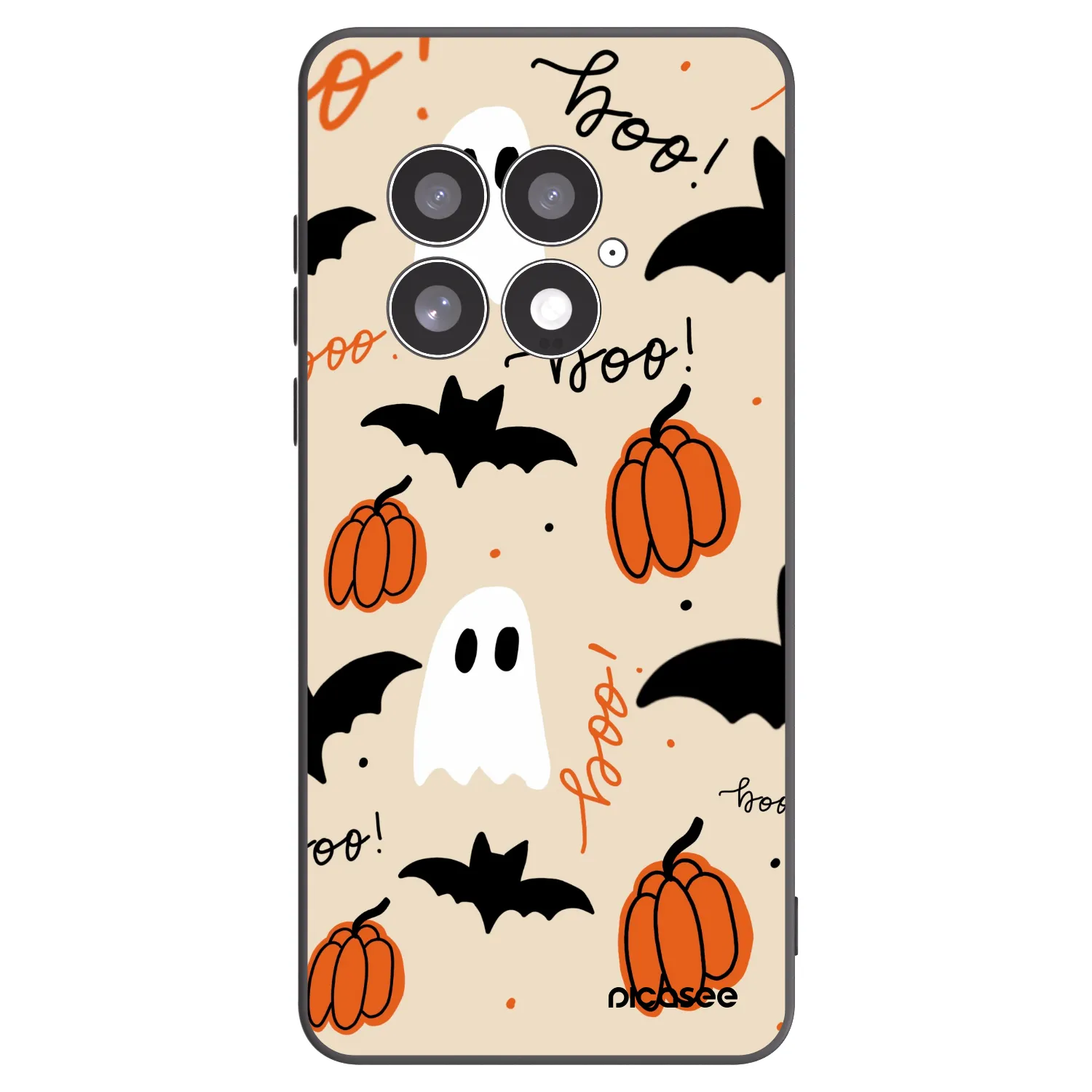 Picasee silikonový černý obal pro OnePlus 13 5G - Halloween 26
