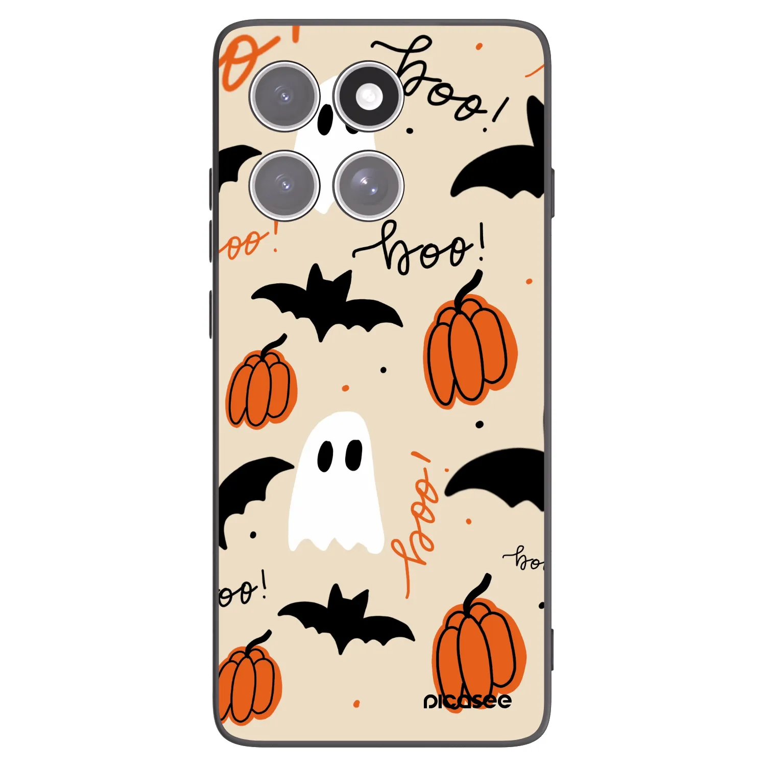 Picasee silikonový černý obal pro Motorola Edge 60 Pro - Halloween 26