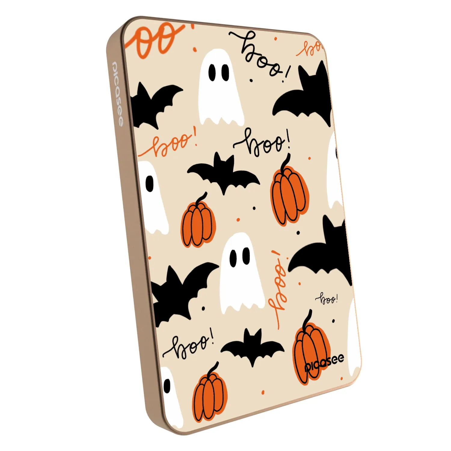 Picasee Powerbanka s MagSafe 5 000 mAh Zlatá - Halloween 26