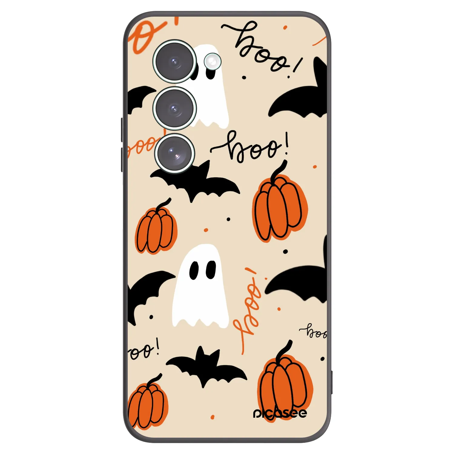 Picasee silikonový černý obal pro Xiaomi Redmi 15 5G - Halloween 26