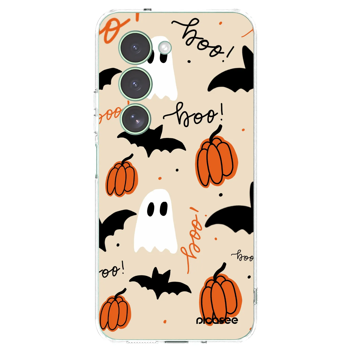 Picasee silikonový průhledný obal pro Xiaomi Redmi 15 5G - Halloween 26