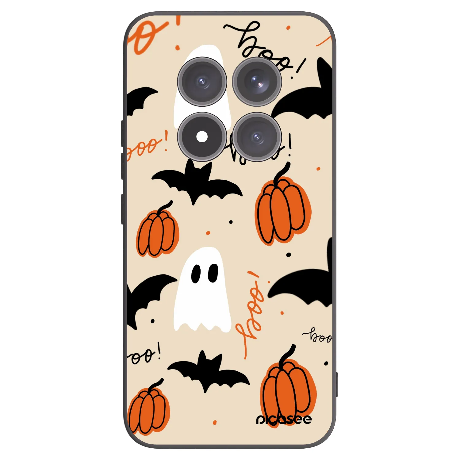 Picasee silikonový černý obal pro Xiaomi Redmi Note 15 Pro+ - Halloween 26