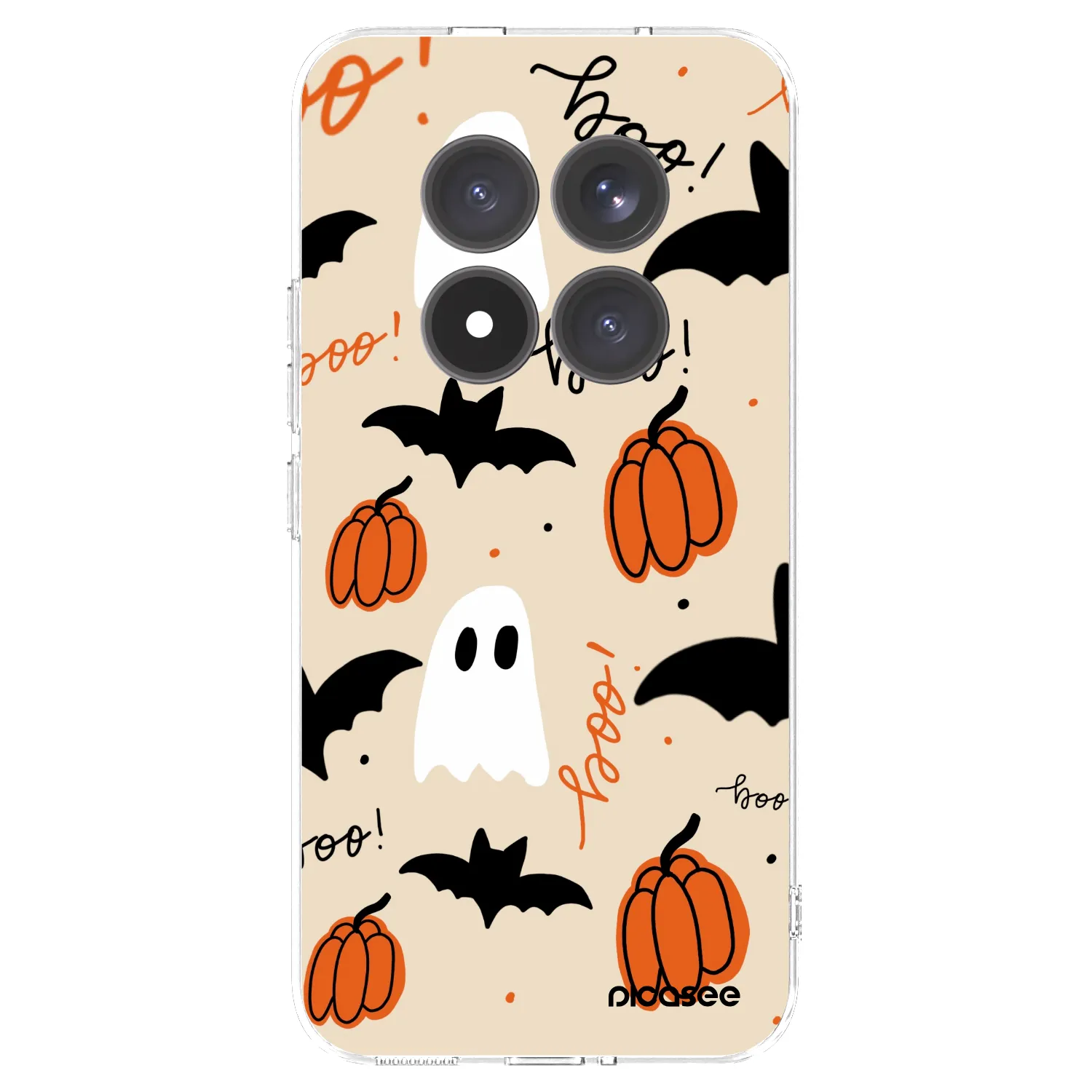 Picasee silikonový průhledný obal pro Xiaomi Redmi Note 15 Pro+ - Halloween 26