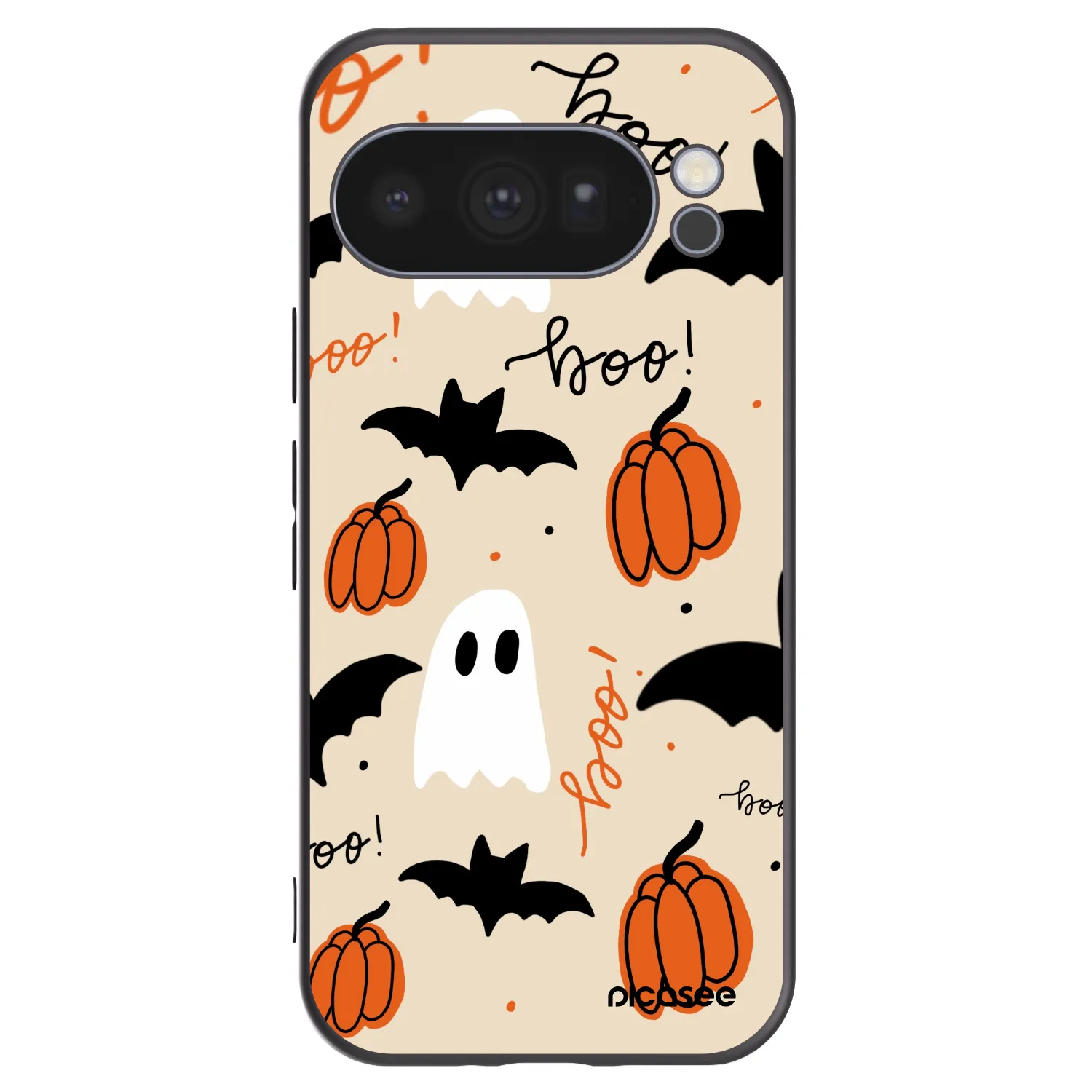 Picasee silikonový černý obal pro Google Pixel 10 Pro - Halloween 26