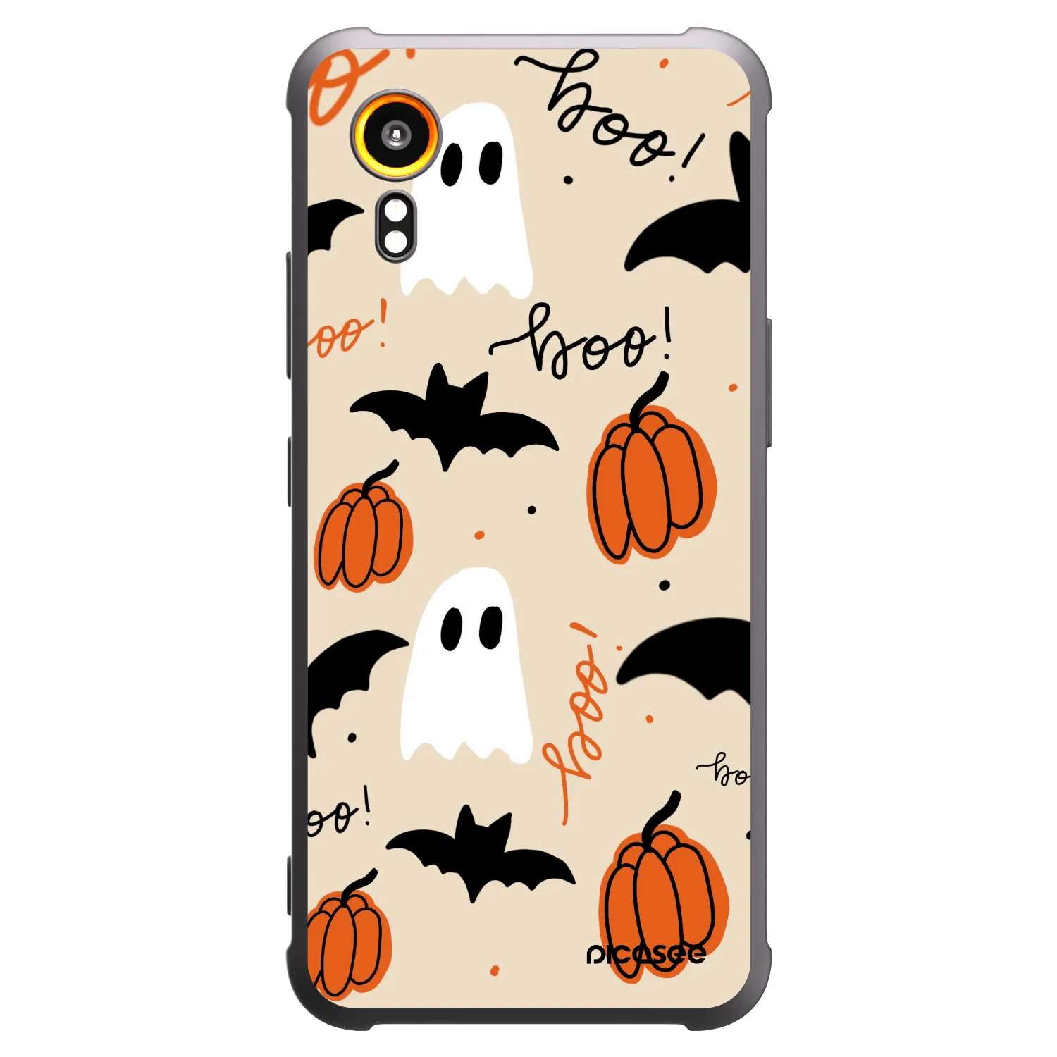 Picasee silikonový černý obal pro Samsung Galaxy XCover 7 - Halloween 26
