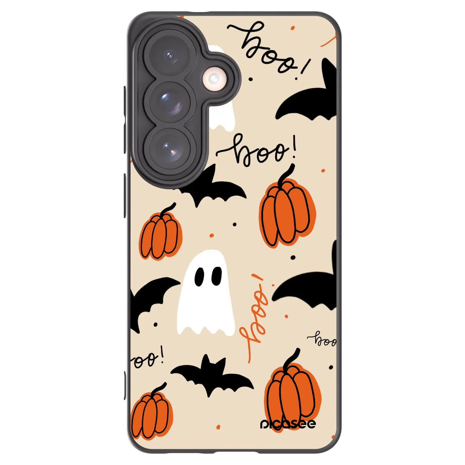 Picasee silikonový černý obal pro Samsung Galaxy S26 - Halloween 26