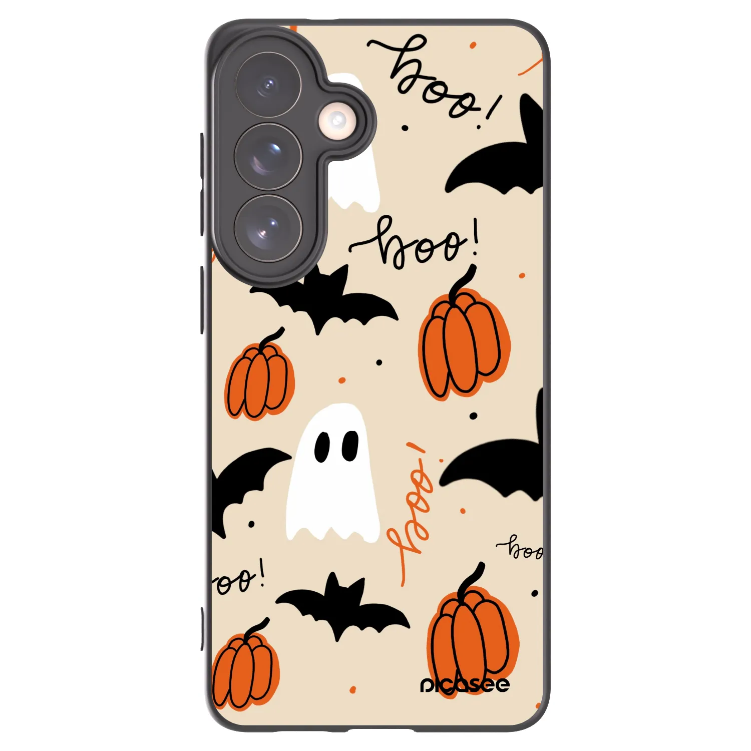 Picasee silikonový černý obal pro Samsung Galaxy S26+ - Halloween 26