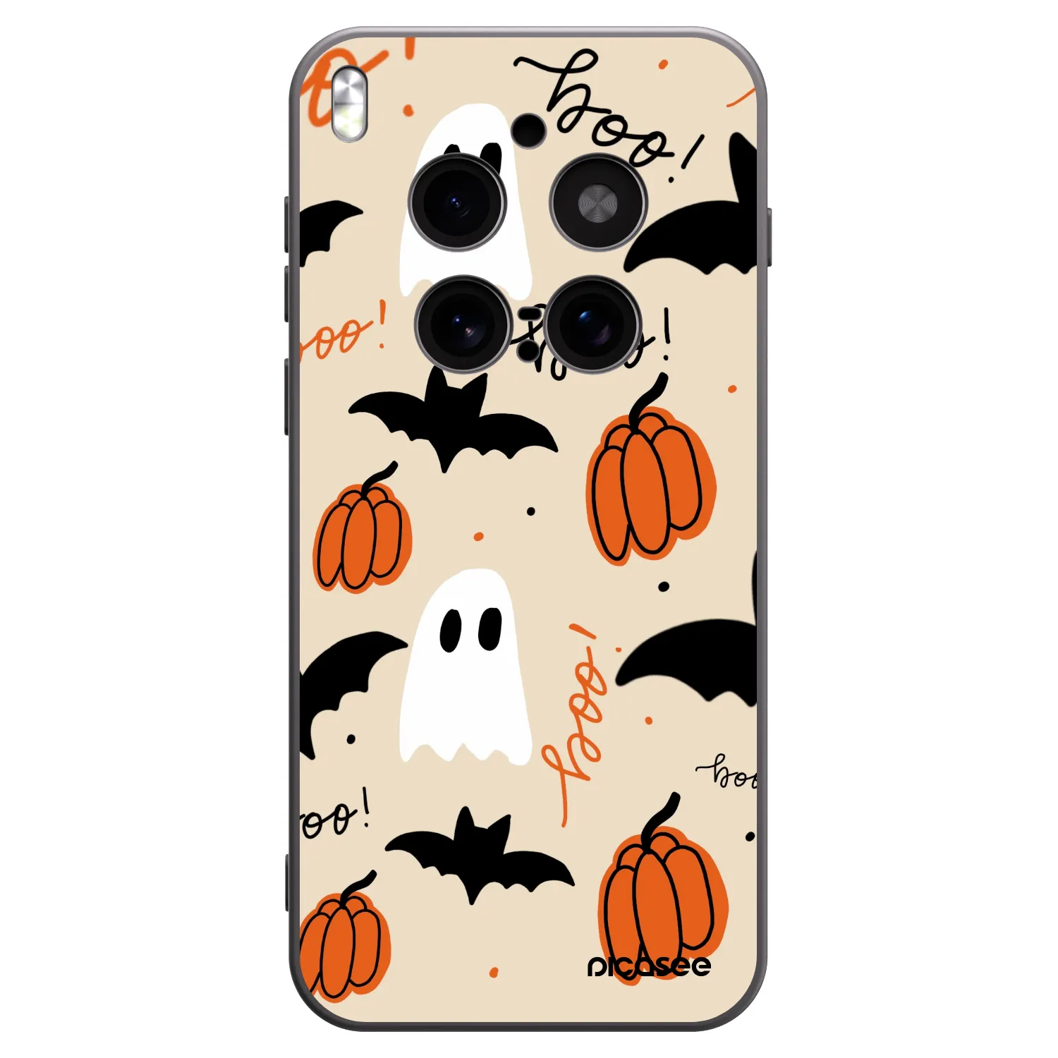 Picasee silikonový černý obal pro Vivo X300 Pro - Halloween 26