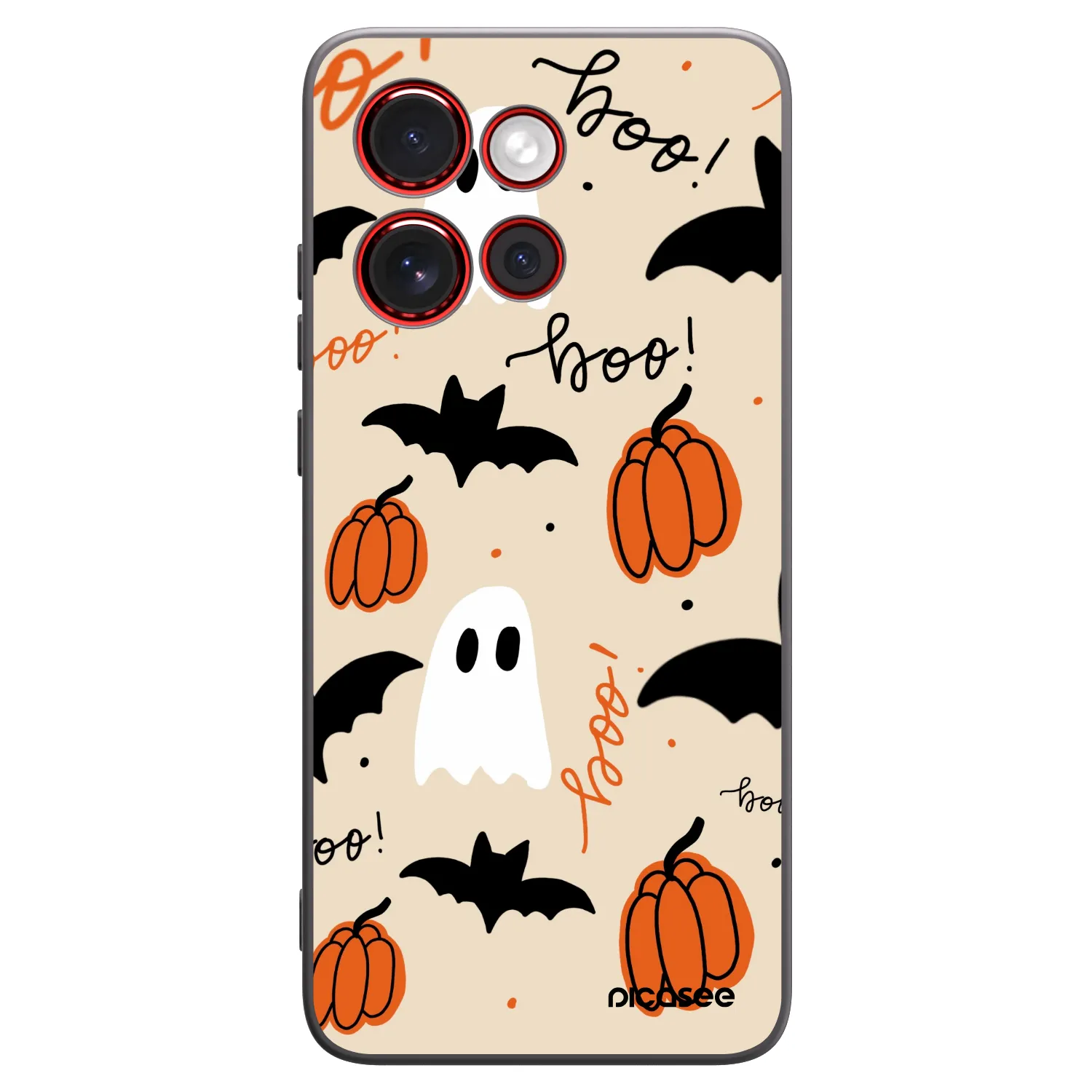 Picasee silikonový černý obal pro Motorola Edge 60 Neo 5G - Halloween 26