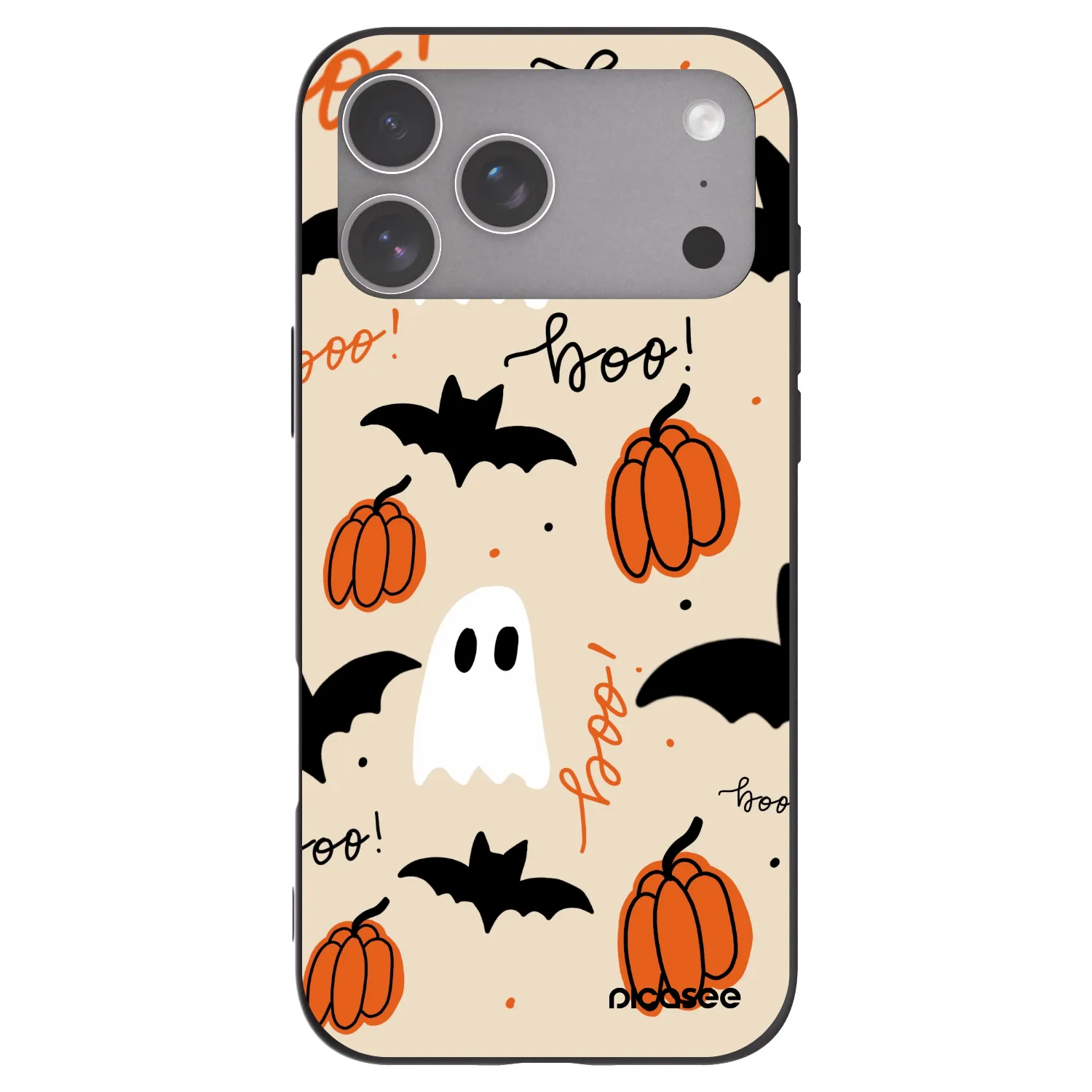Picasee silikonový černý obal pro Apple iPhone 18 Pro Max - Halloween 26