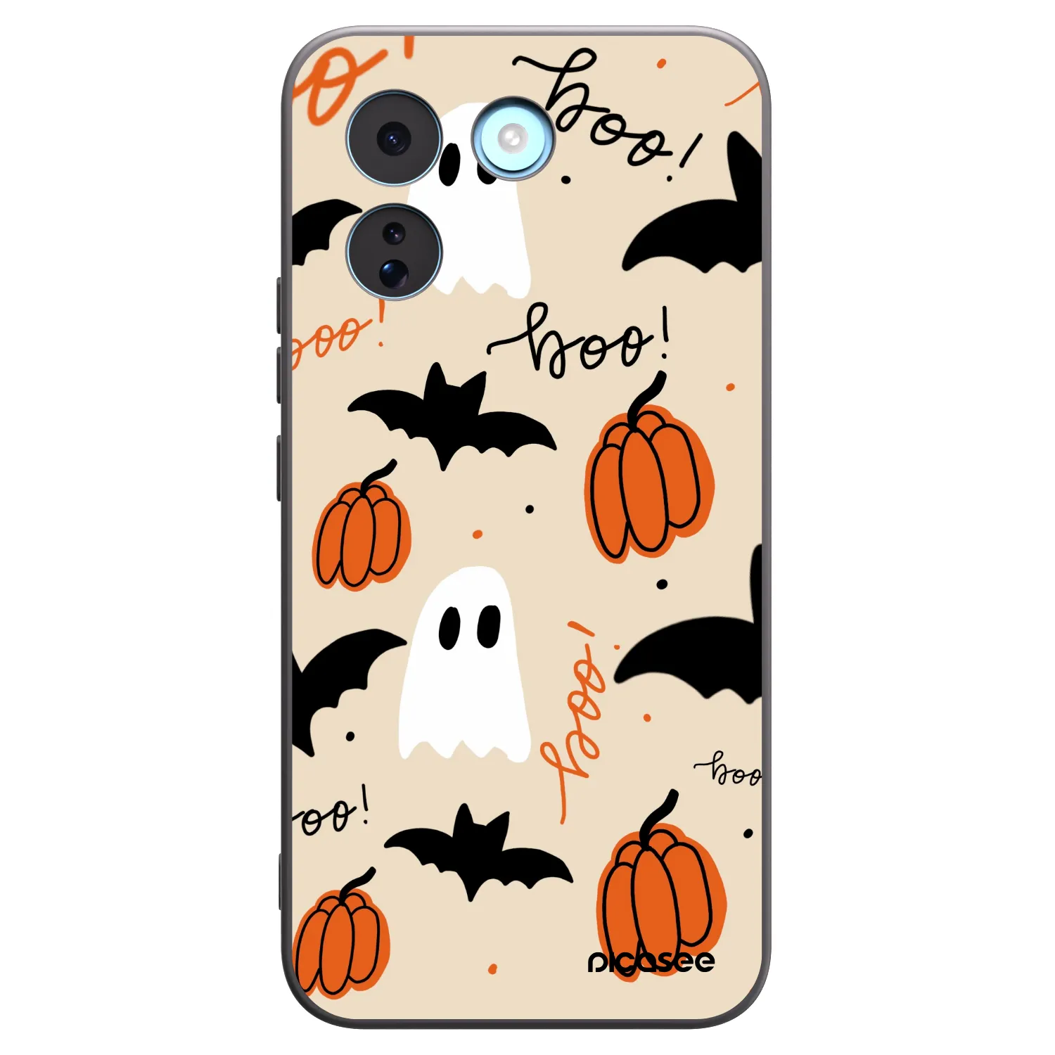 Picasee silikonový černý obal pro Xiaomi Redmi Note 17 Pro MAX 5G - Halloween 26