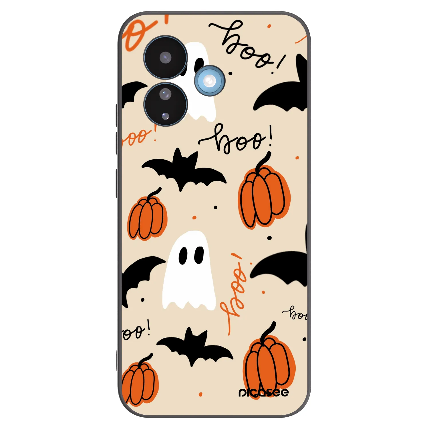 Picasee silikonový černý obal pro Xiaomi Redmi Note 17 Pro 5G - Halloween 26