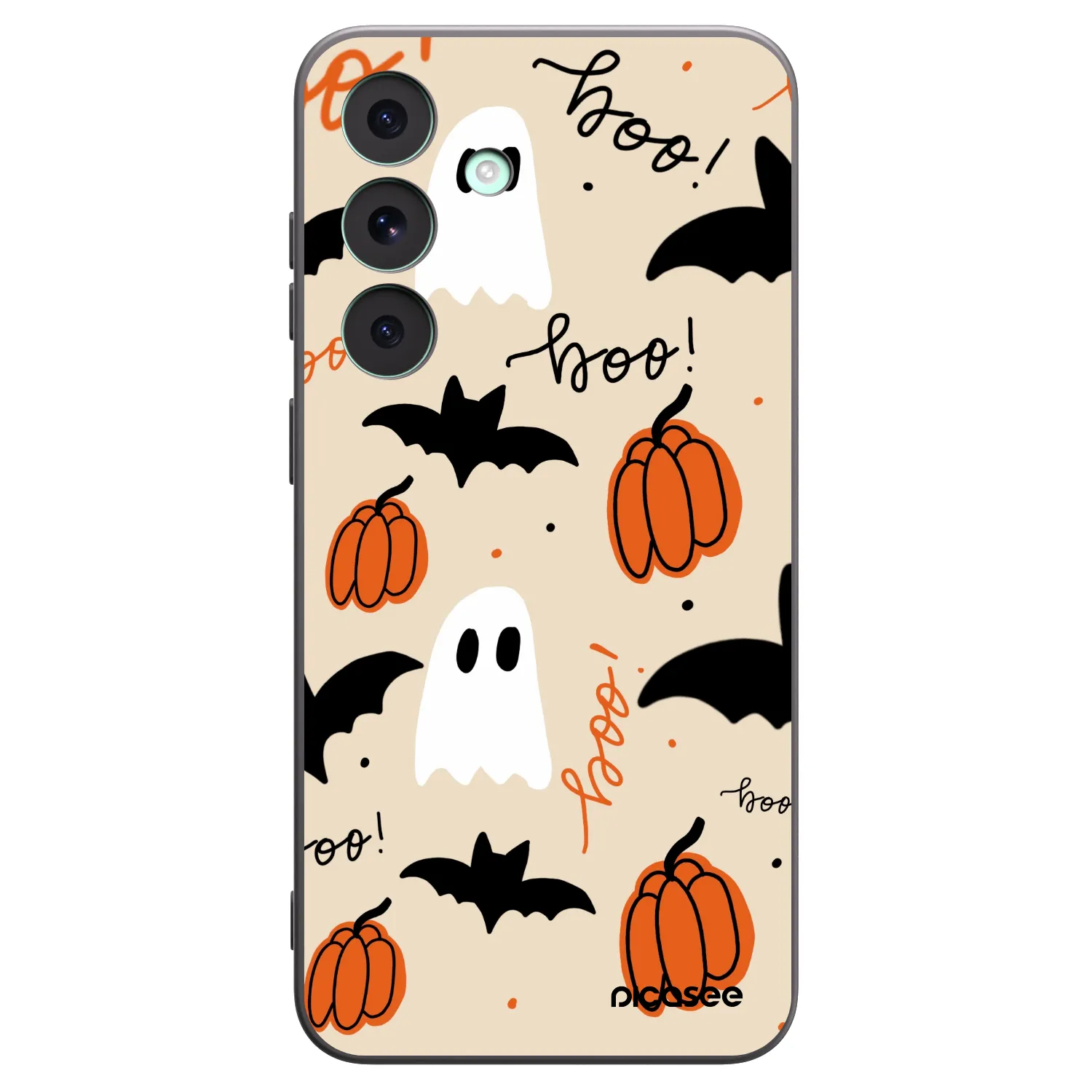 Picasee silikonový černý obal pro Samsung Galaxy S26 FE - Halloween 26