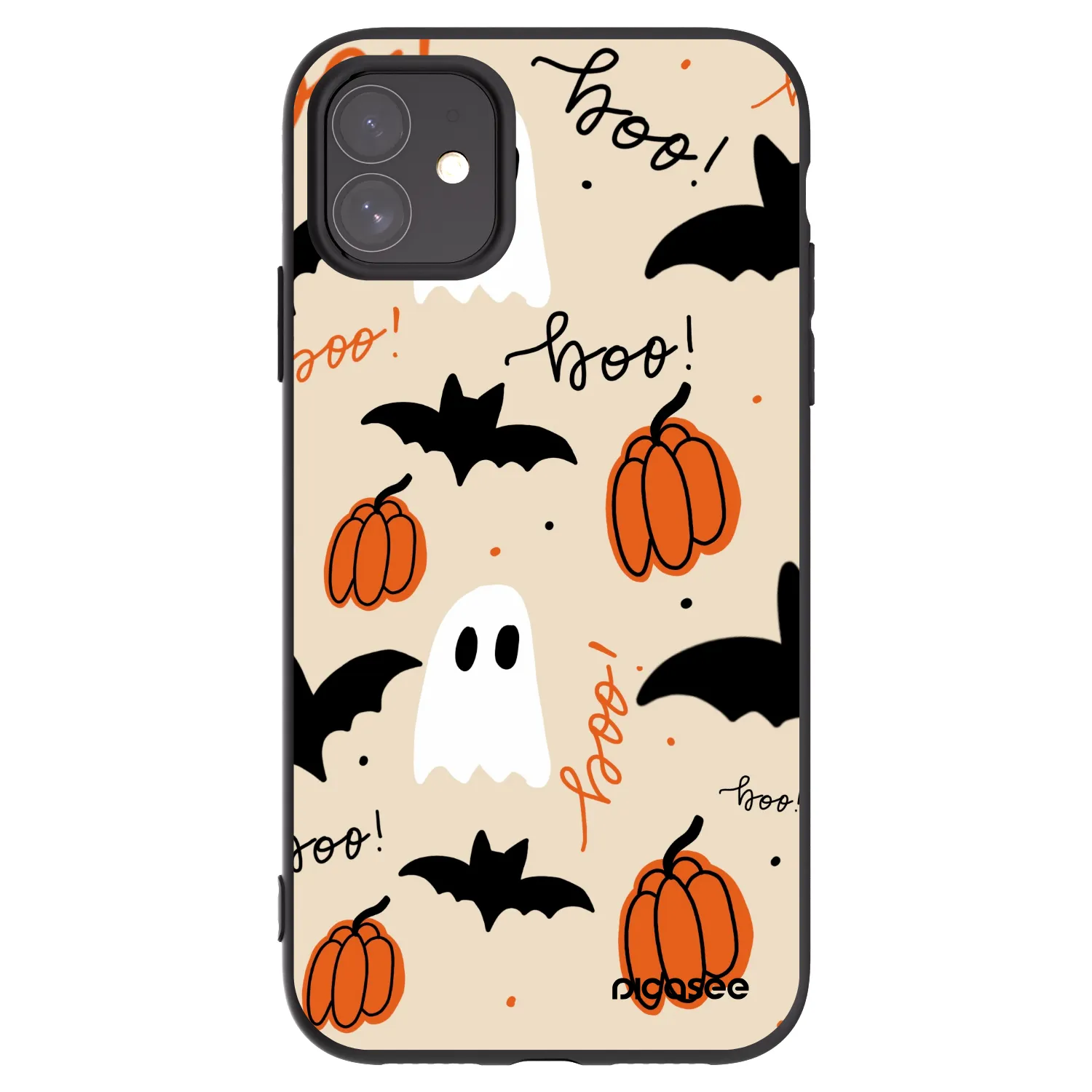 Picasee silikonový černý obal pro Apple iPhone 11 - Halloween 26