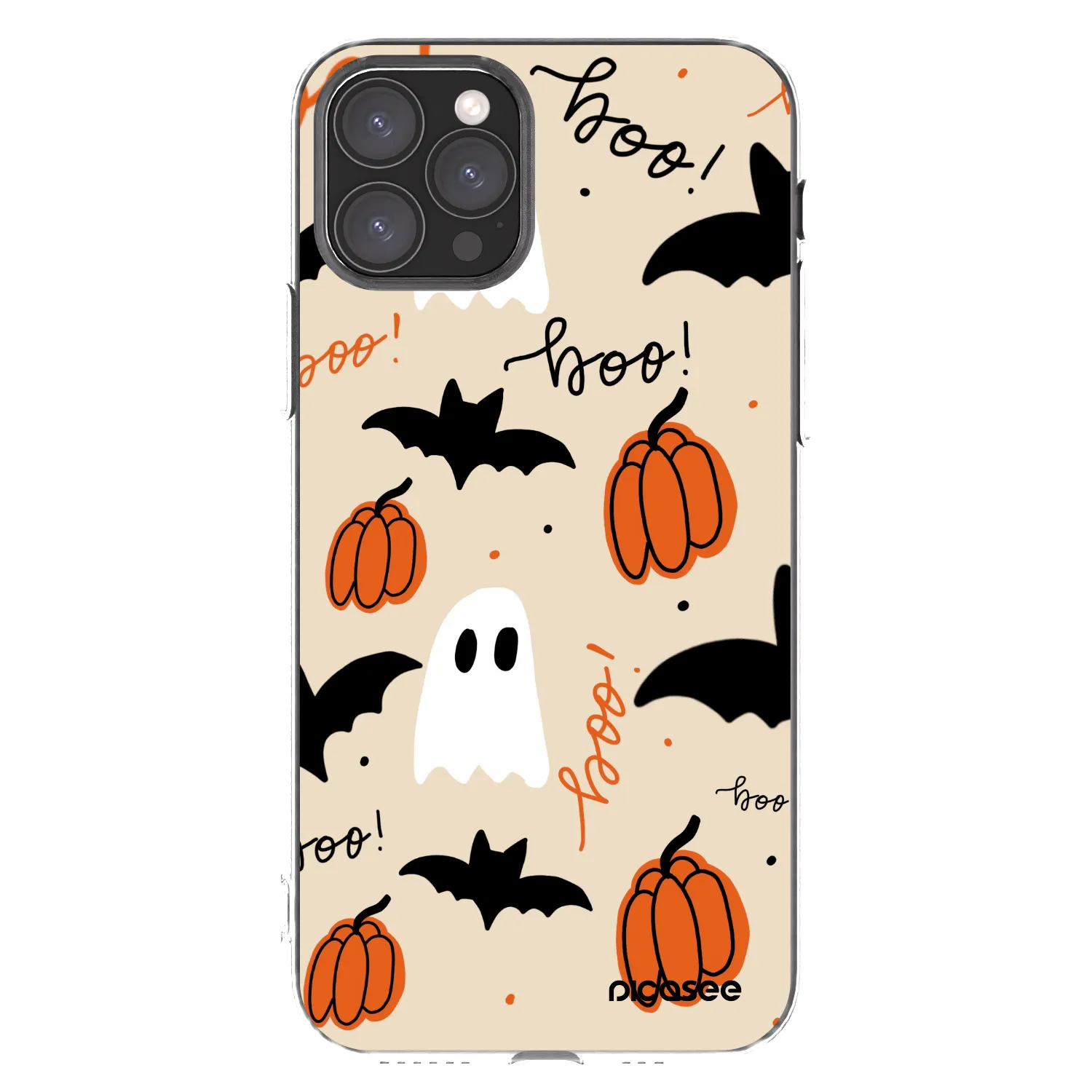Picasee silikonový průhledný obal pro Apple iPhone 11 Pro - Halloween 26
