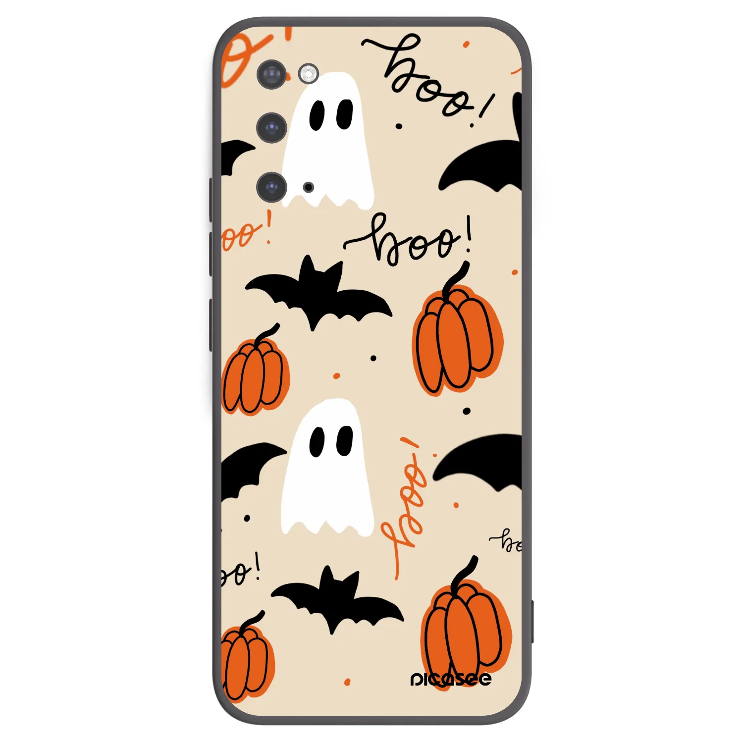 Picasee silikonový černý obal pro Samsung Galaxy S20 G980F - Halloween 26