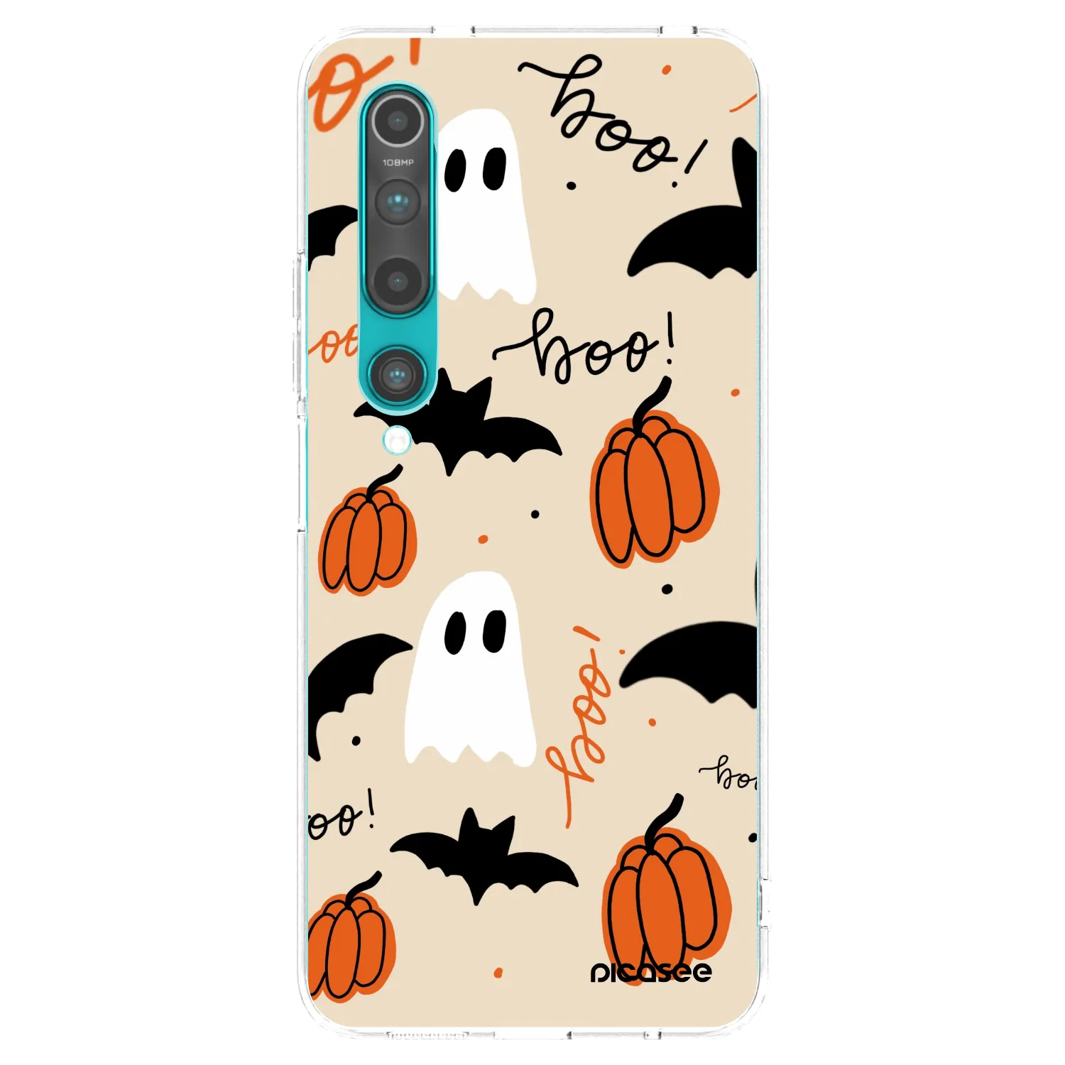 Picasee silikonový průhledný obal pro Xiaomi Mi 10 - Halloween 26