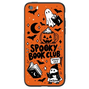 Obal pro Apple iPhone 5/5S/SE - Spooky book club