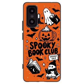 Picasee silikonový černý obal pro Xiaomi 11T Pro - Spooky book club