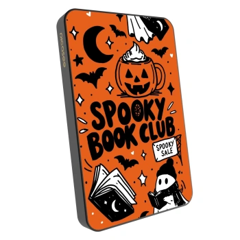 Powerbanka s MagSafe 5 000 mAh Šedá - Spooky book club