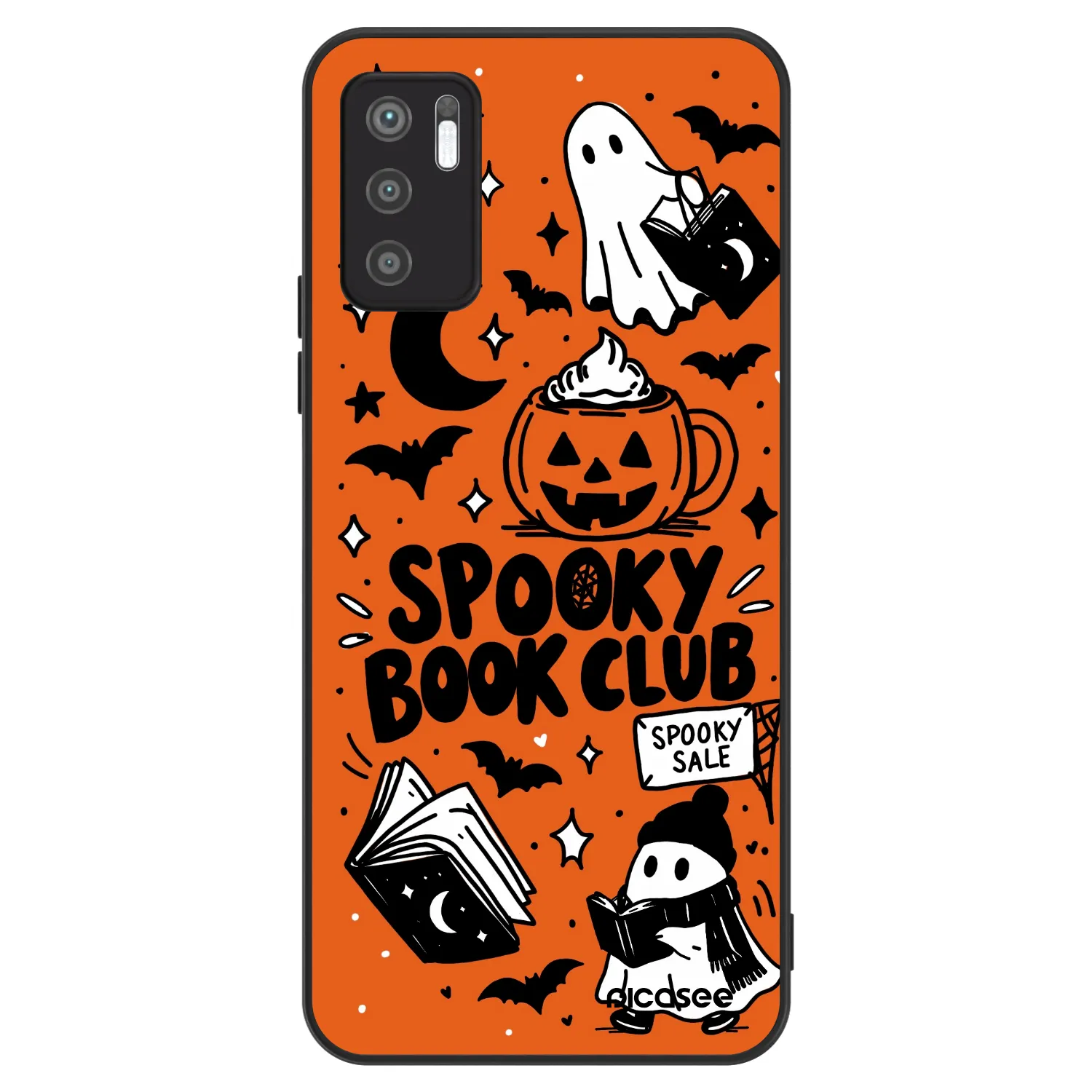 Picasee ULTIMATE CASE pro Xiaomi Redmi Note 10 5G - Spooky book club