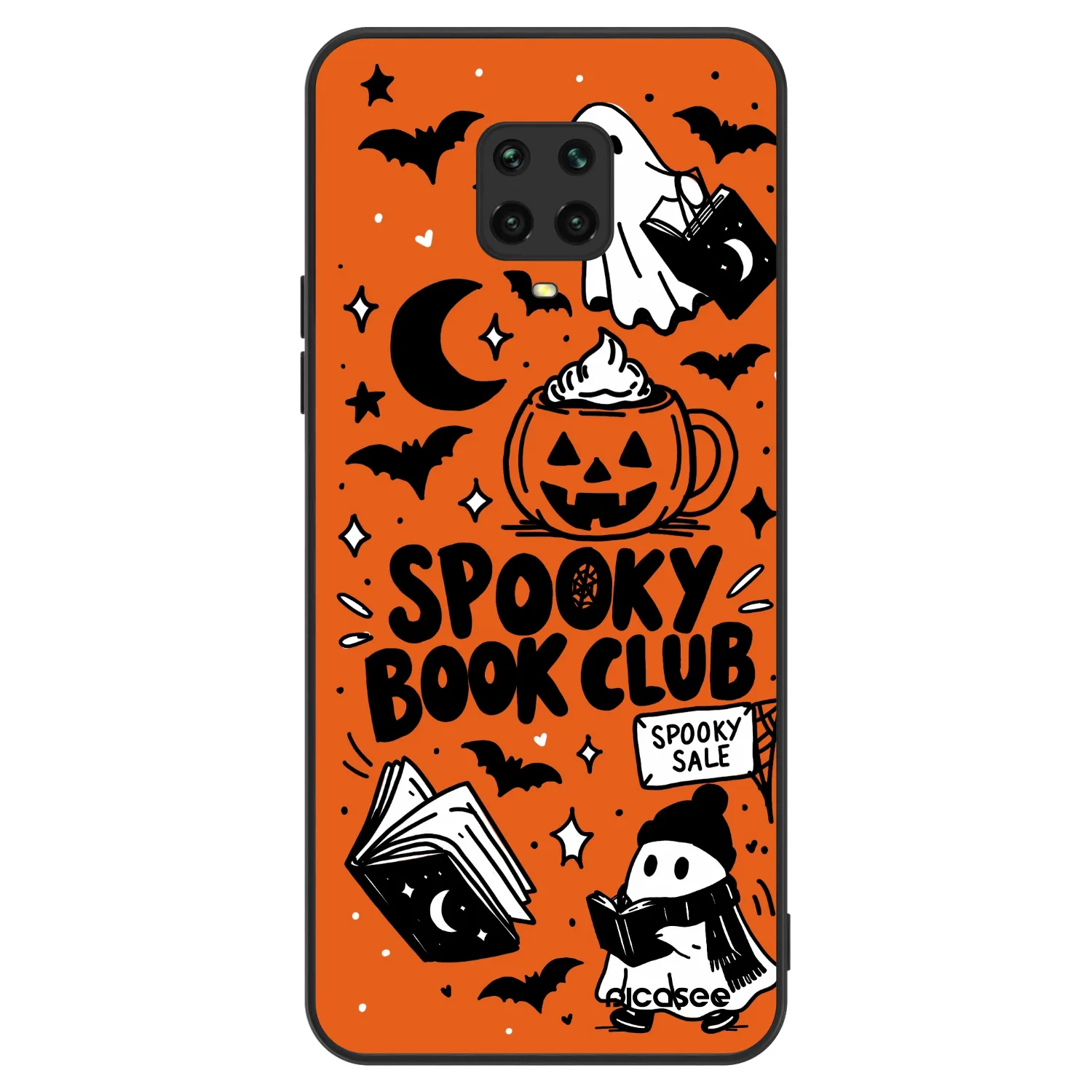 Picasee ULTIMATE CASE pro Xiaomi Redmi Note 9S - Spooky book club