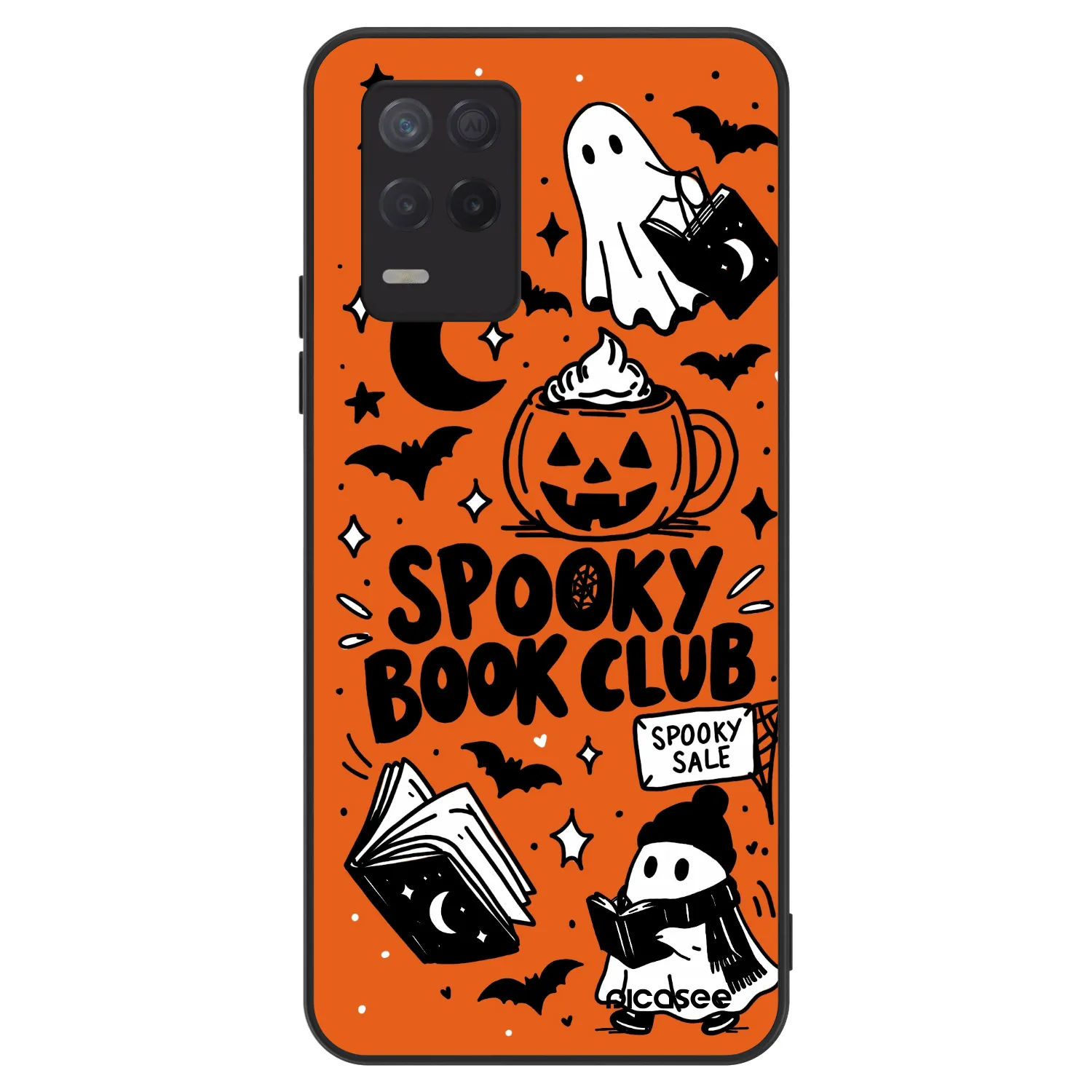Picasee ULTIMATE CASE pro Realme 8 5G - Spooky book club