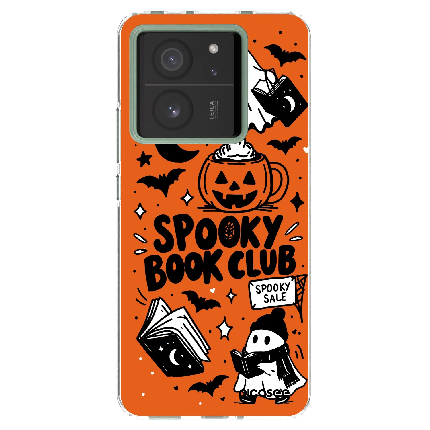 Picasee silikonový průhledný obal pro Xiaomi 13T Pro - Spooky book club