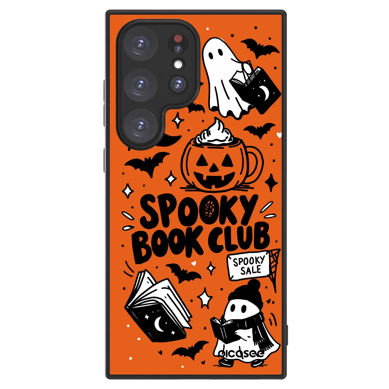 Picasee ULTIMATE CASE PowerShare pro Samsung Galaxy S24 Ultra S928B 5G - Spooky book club